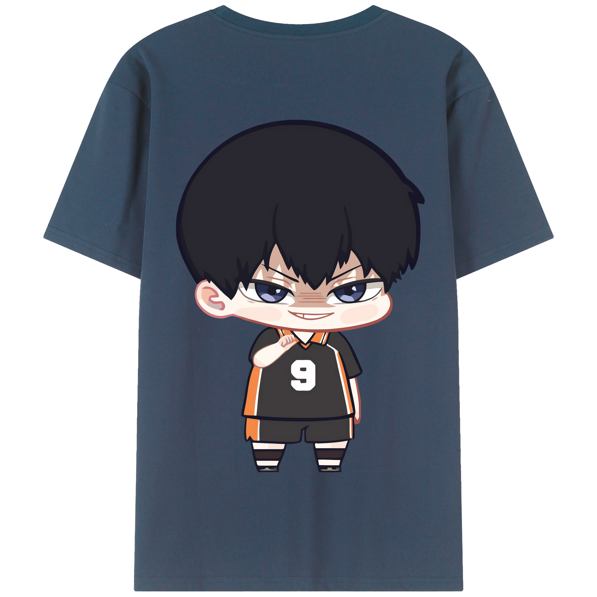 （画像用） ハイキュー!! Haikyu!! 綿100％半袖Tシャツ（背面プリント）