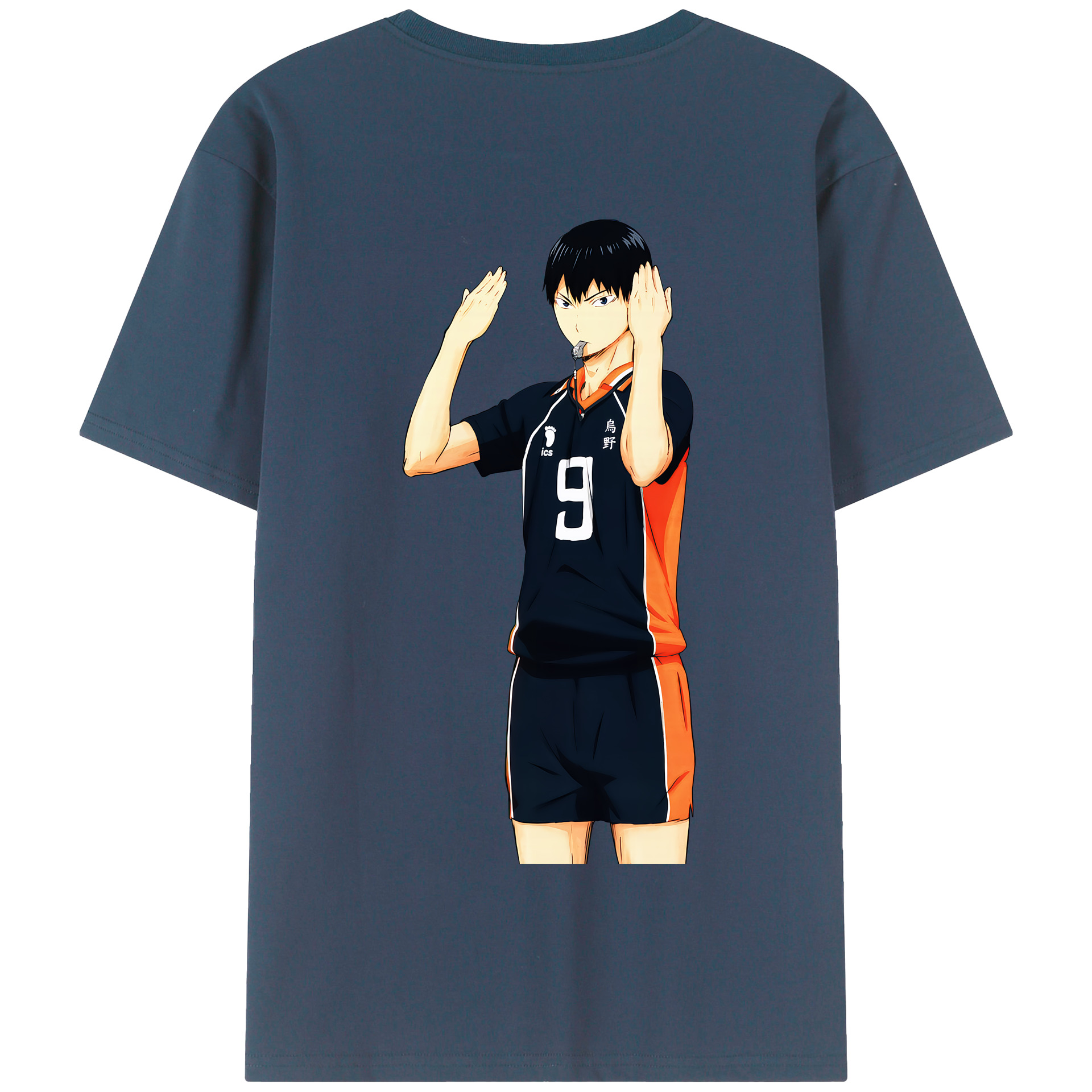 （画像用） ハイキュー!! Haikyu!! 綿100％半袖Tシャツ（背面プリント）