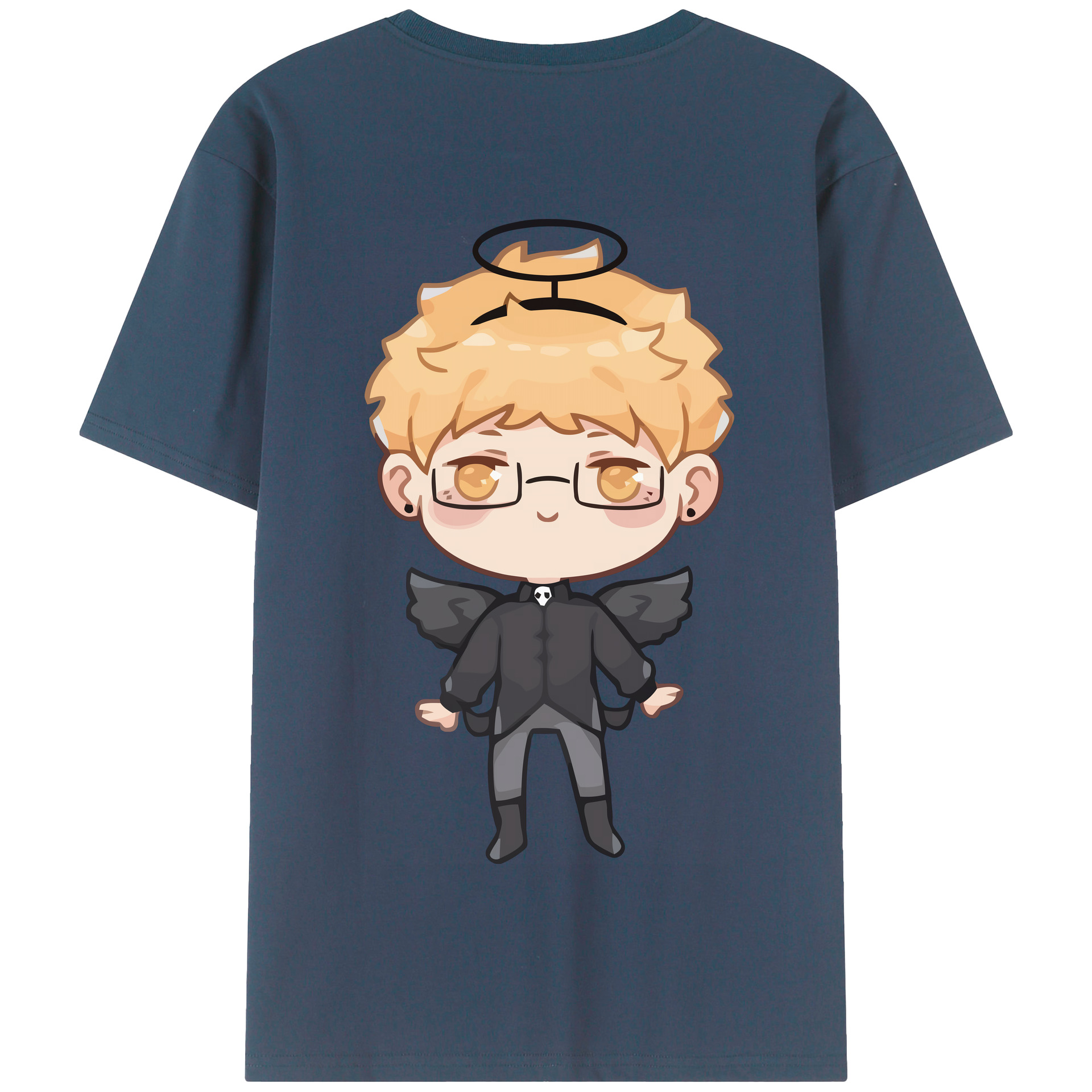 （画像用） ハイキュー!! Haikyu!! 綿100％半袖Tシャツ（背面プリント）