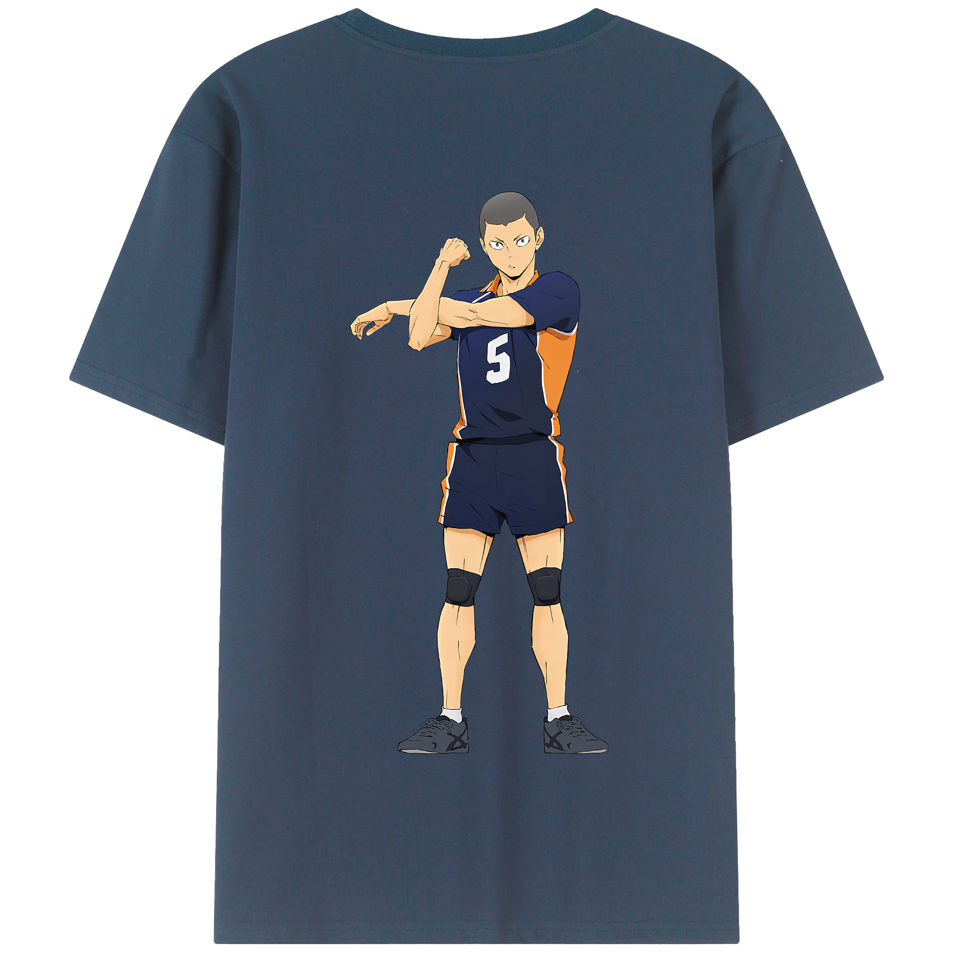 （画像用） ハイキュー!! Haikyu!! 綿100％半袖Tシャツ（背面プリント）