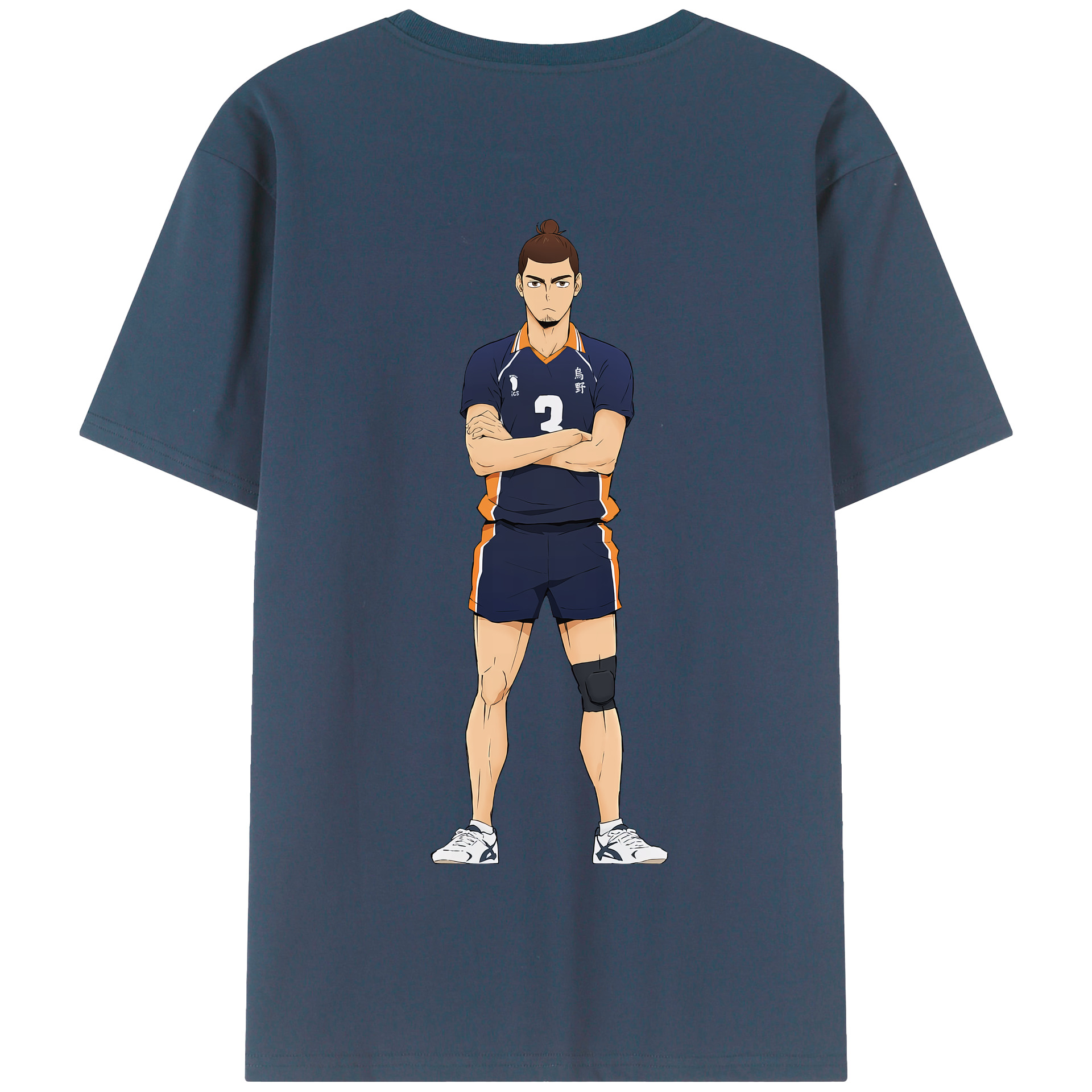 （画像用） ハイキュー!! Haikyu!! 綿100％半袖Tシャツ（背面プリント）