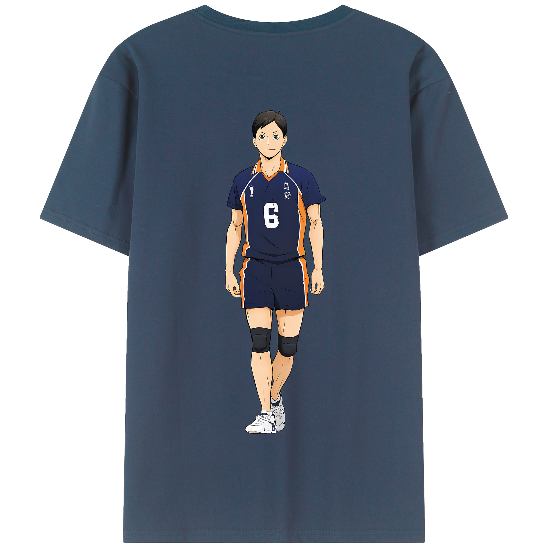 （画像用） ハイキュー!! Haikyu!! 綿100％半袖Tシャツ（背面プリント）