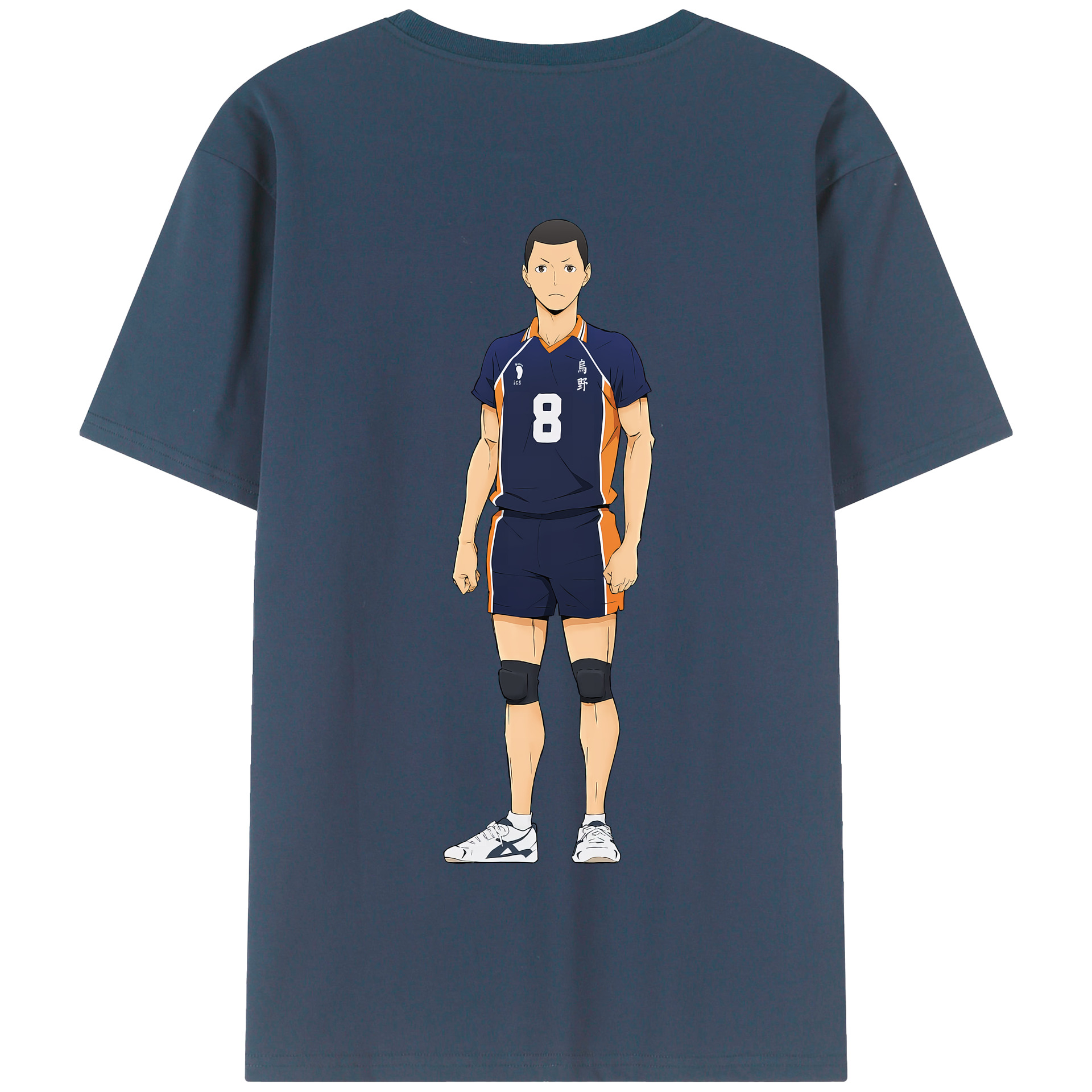 （画像用） ハイキュー!! Haikyu!! 綿100％半袖Tシャツ（背面プリント）