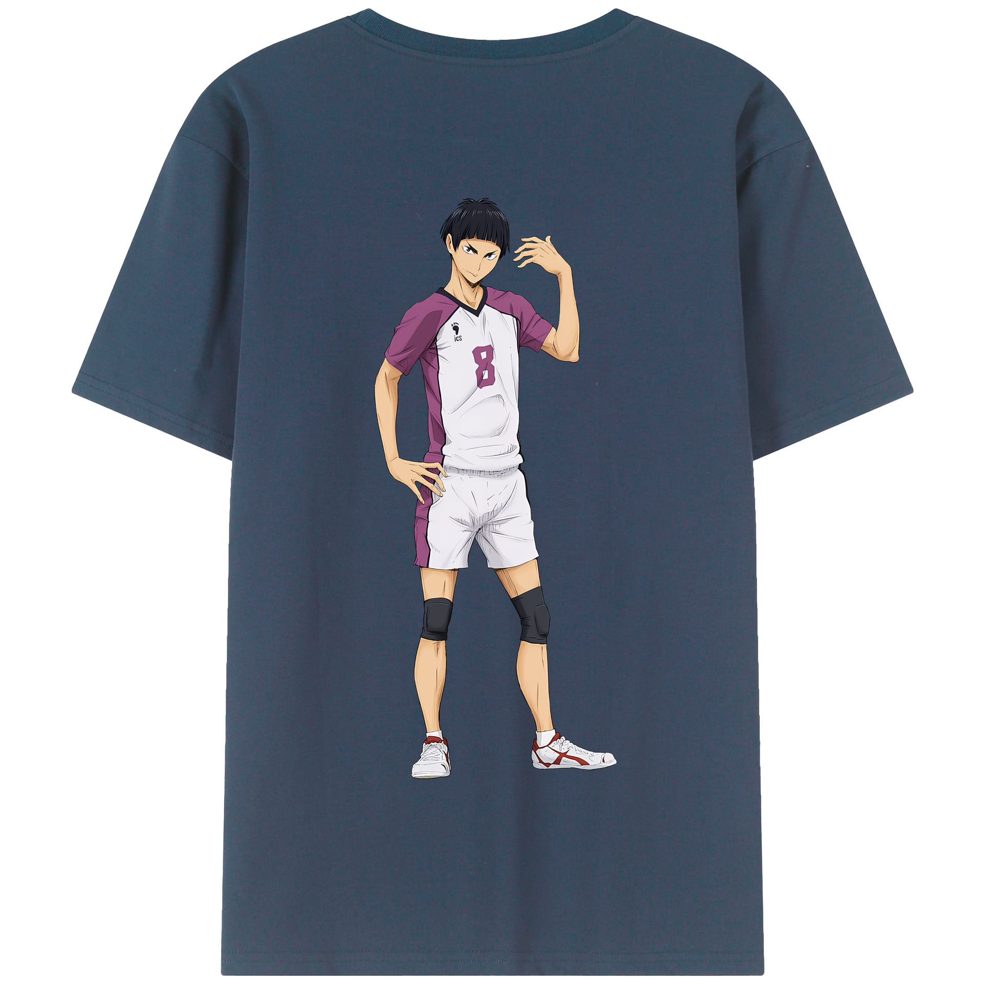（画像用） ハイキュー!! Haikyu!! 綿100％半袖Tシャツ（背面プリント）