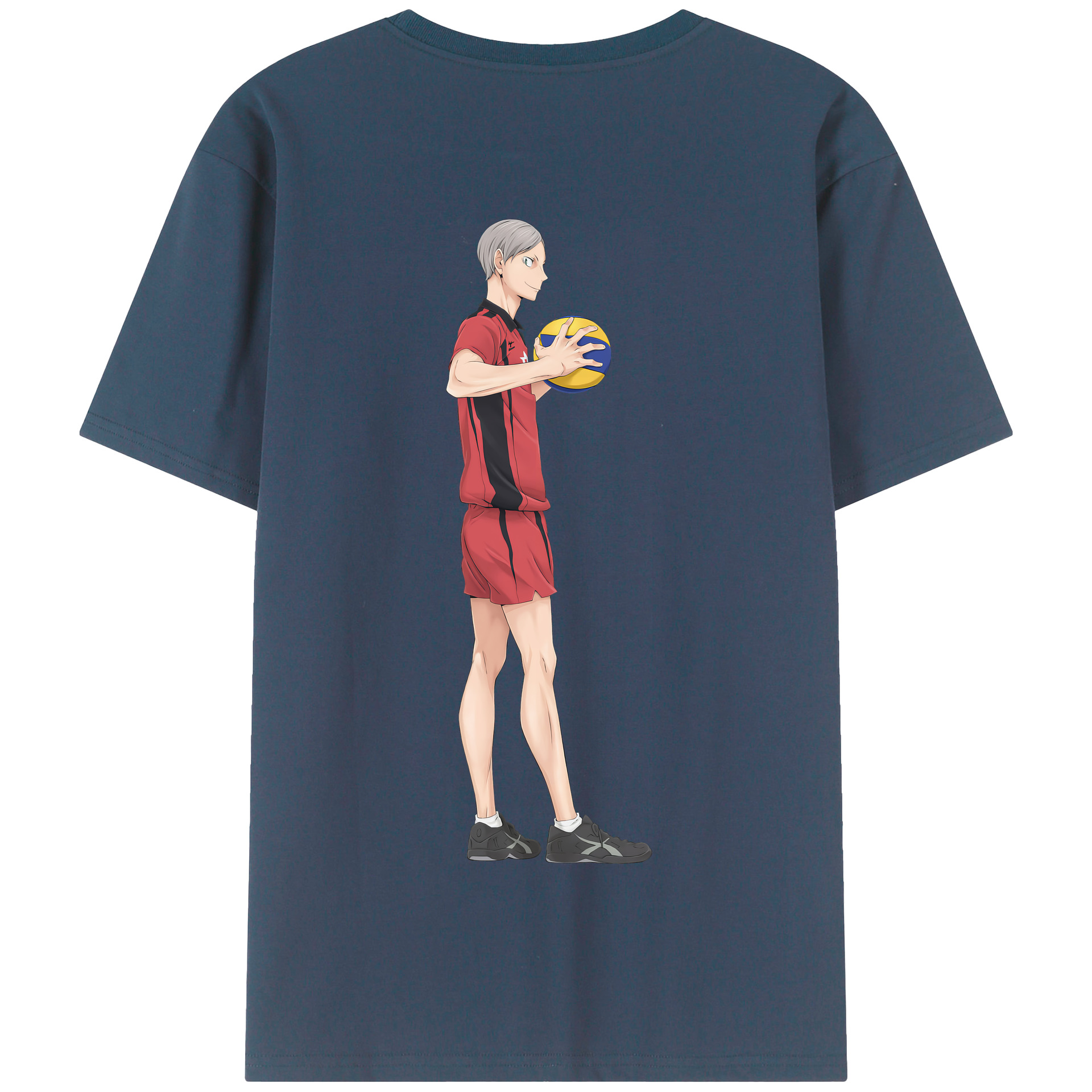 （画像用） ハイキュー!! Haikyu!! 綿100％半袖Tシャツ（背面プリント）