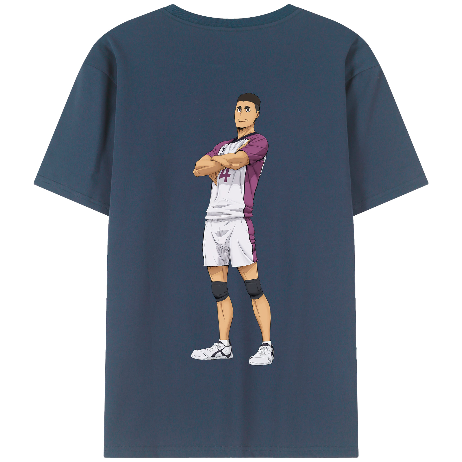（画像用） ハイキュー!! Haikyu!! 綿100％半袖Tシャツ（背面プリント）