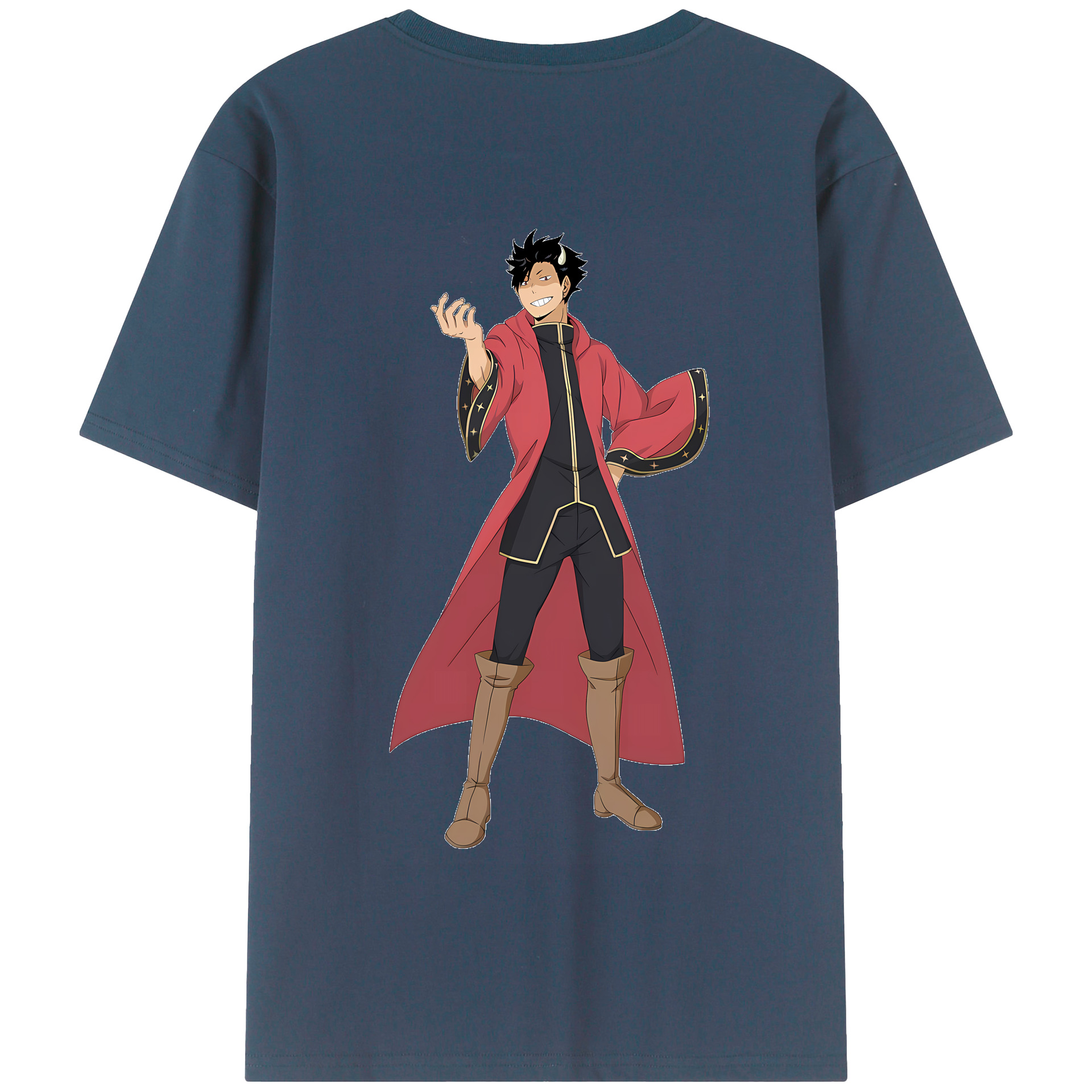 （画像用） ハイキュー!! Haikyu!! 綿100％半袖Tシャツ（背面プリント）
