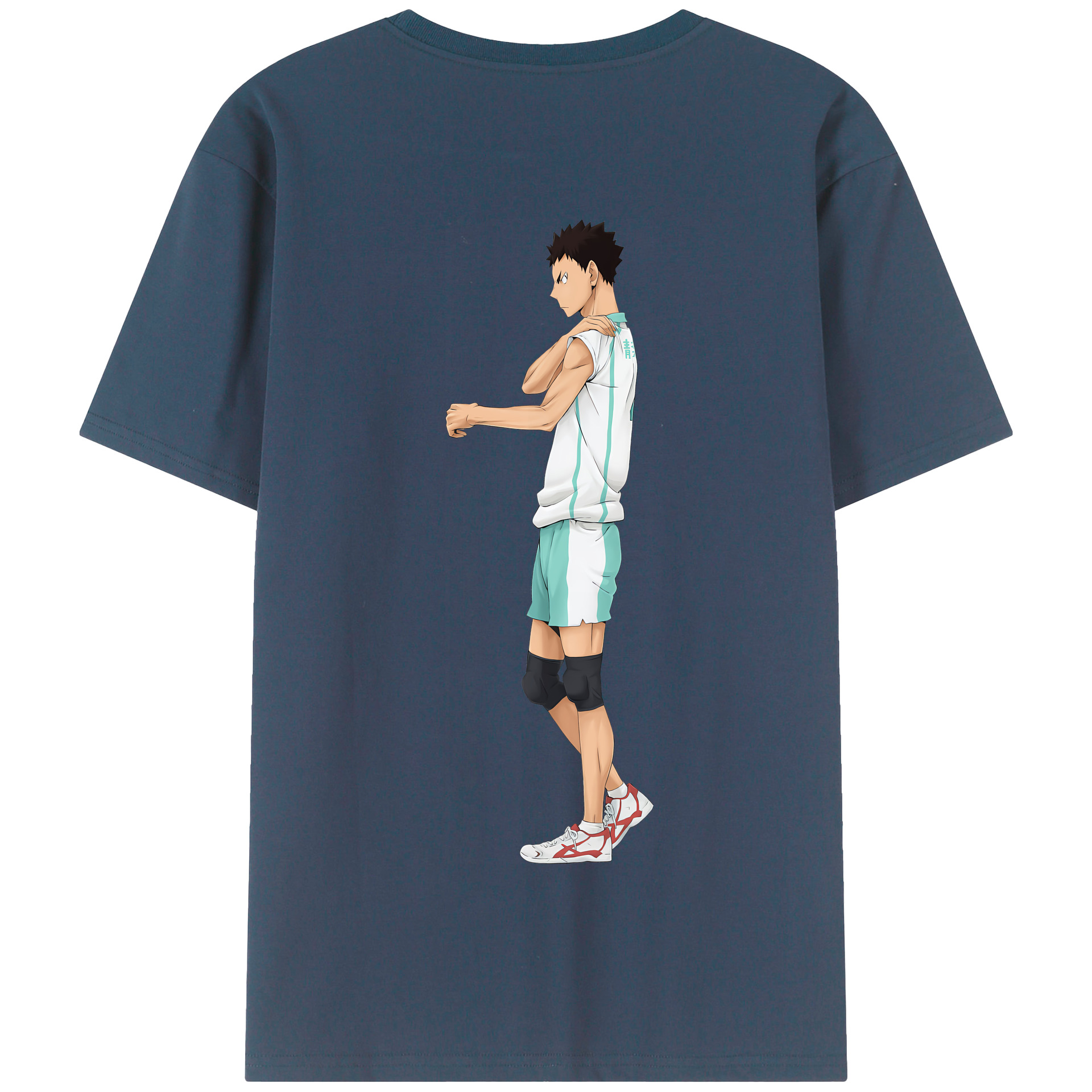（画像用） ハイキュー!! Haikyu!! 綿100％半袖Tシャツ（背面プリント）