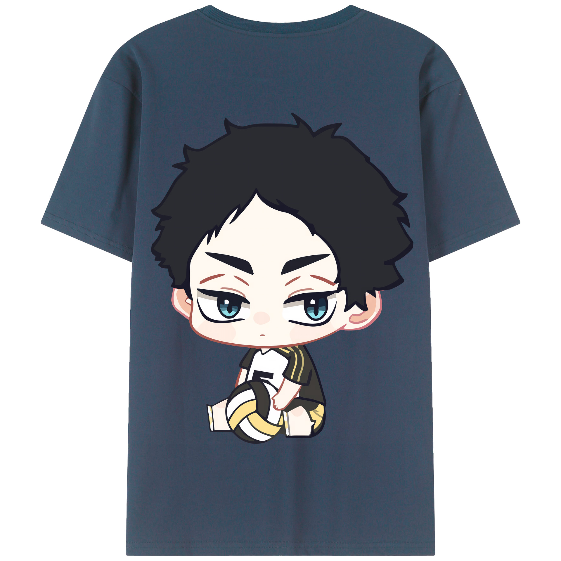 （画像用） ハイキュー!! Haikyu!! 綿100％半袖Tシャツ（背面プリント）