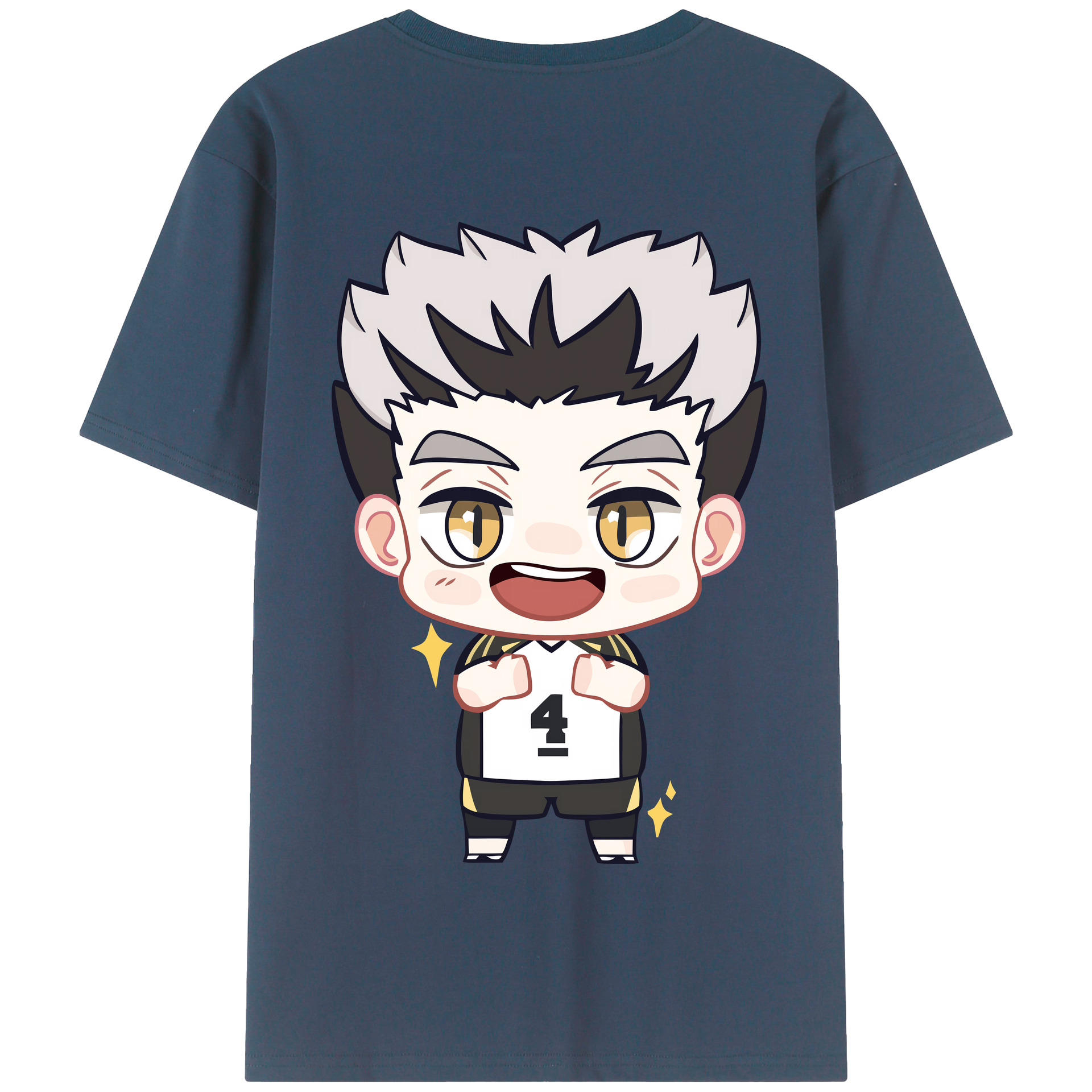 （画像用） ハイキュー!! Haikyu!! 綿100％半袖Tシャツ（背面プリント）