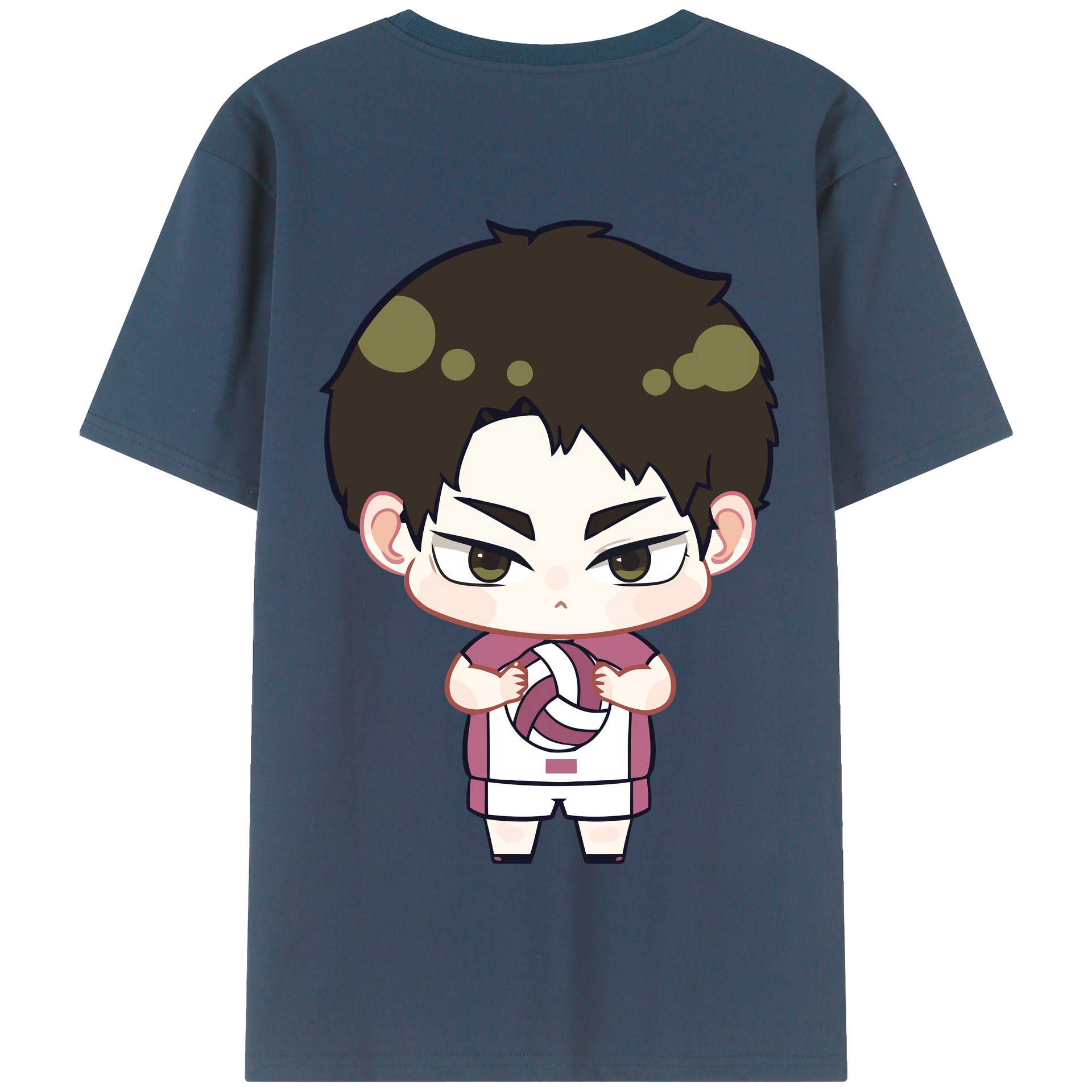 （画像用） ハイキュー!! Haikyu!! 綿100％半袖Tシャツ（背面プリント）