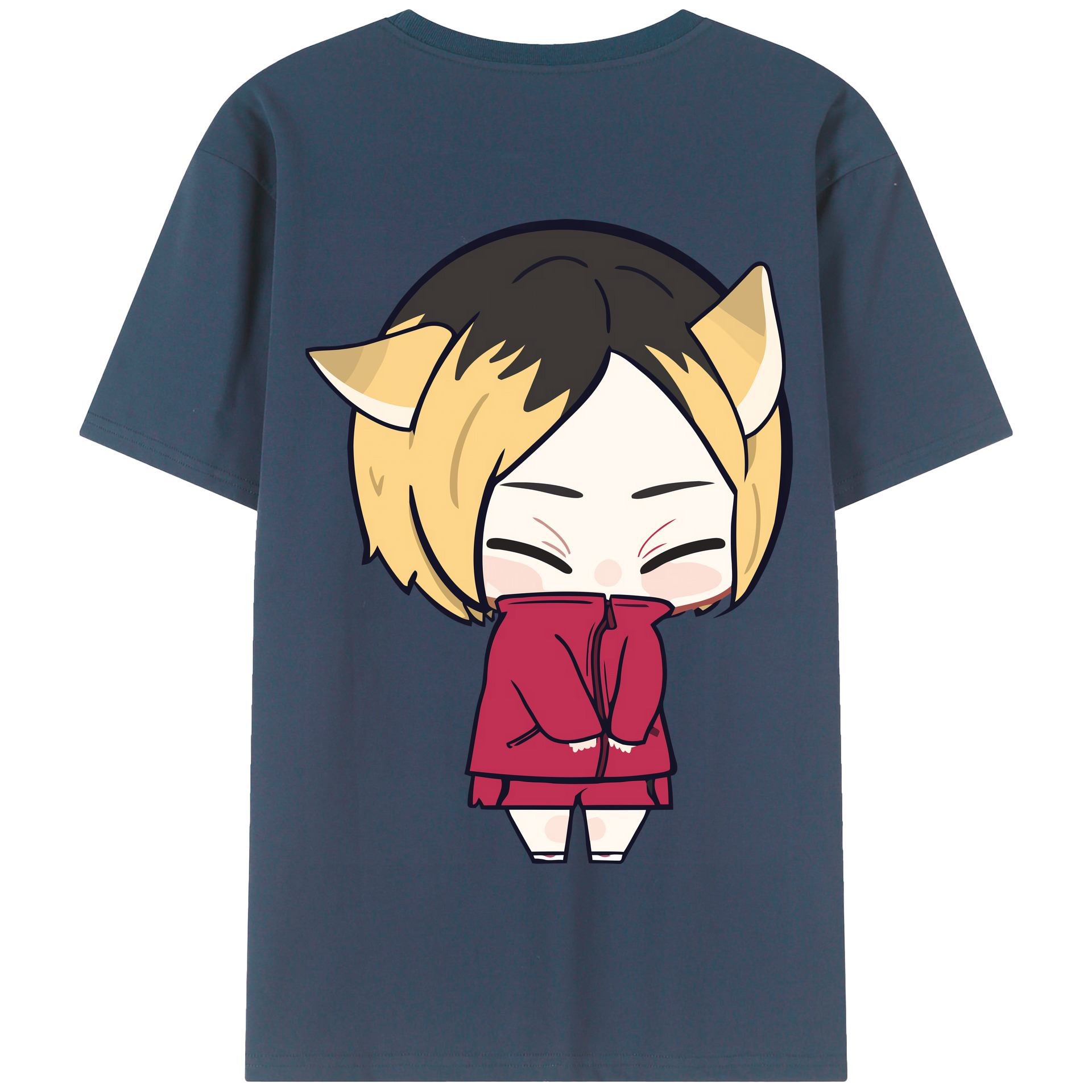 （画像用） ハイキュー!! Haikyu!! 綿100％半袖Tシャツ（背面プリント）