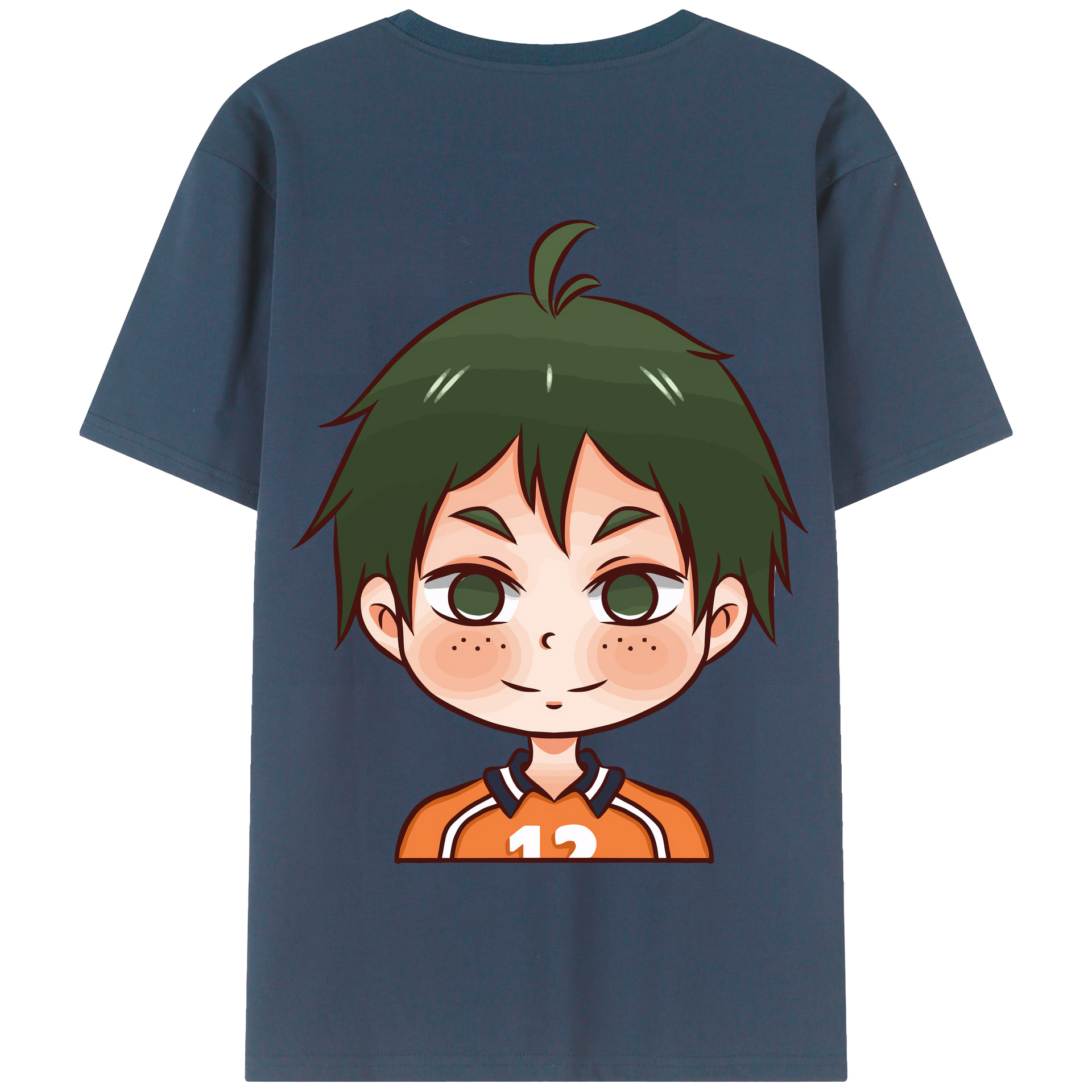 （画像用） ハイキュー!! Haikyu!! 綿100％半袖Tシャツ（背面プリント）