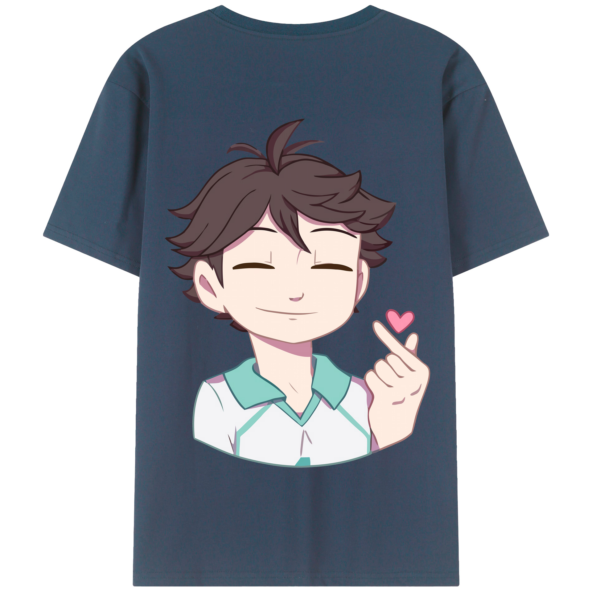 （画像用） ハイキュー!! Haikyu!! 綿100％半袖Tシャツ（背面プリント）