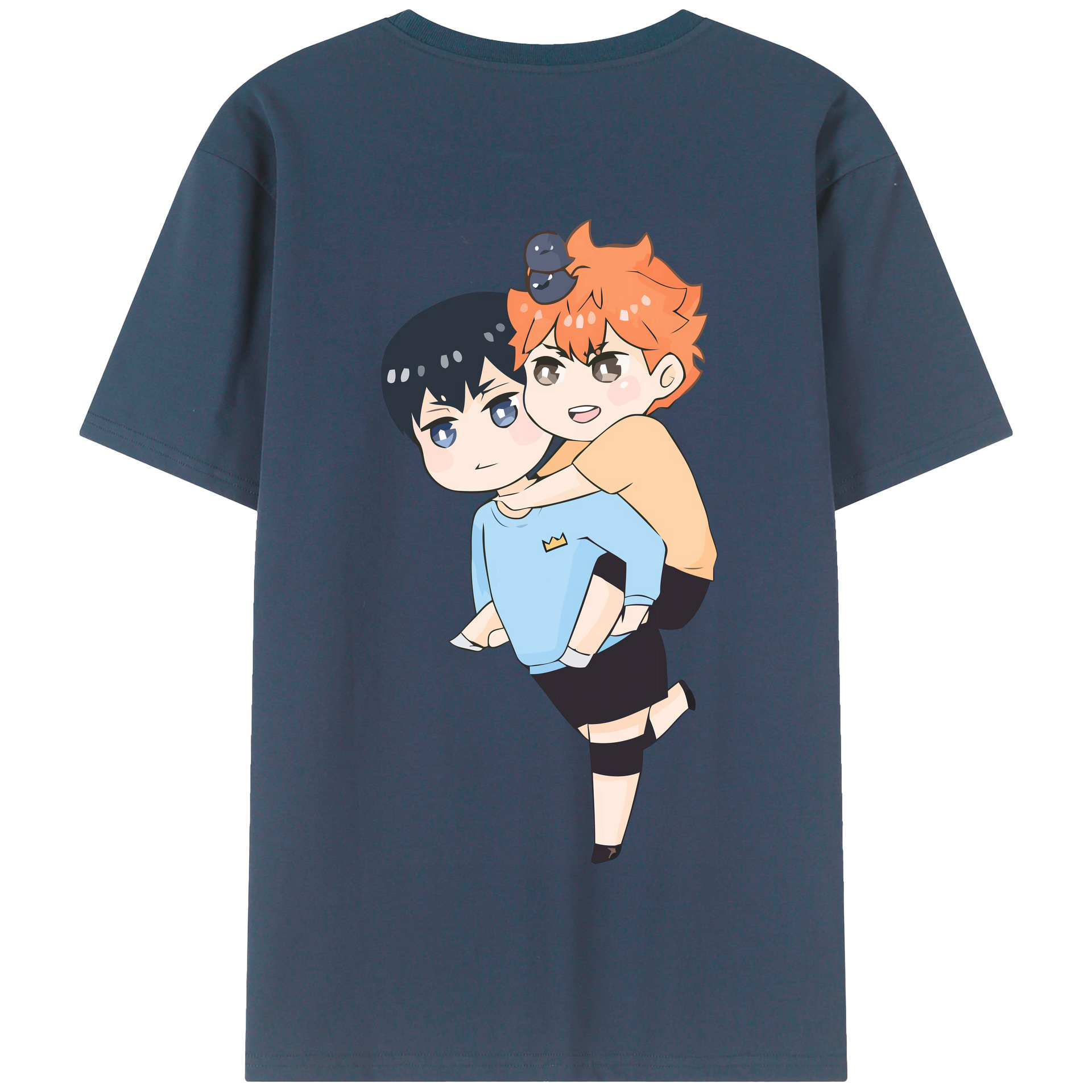 （画像用） ハイキュー!! Haikyu!! 綿100％半袖Tシャツ（背面プリント）