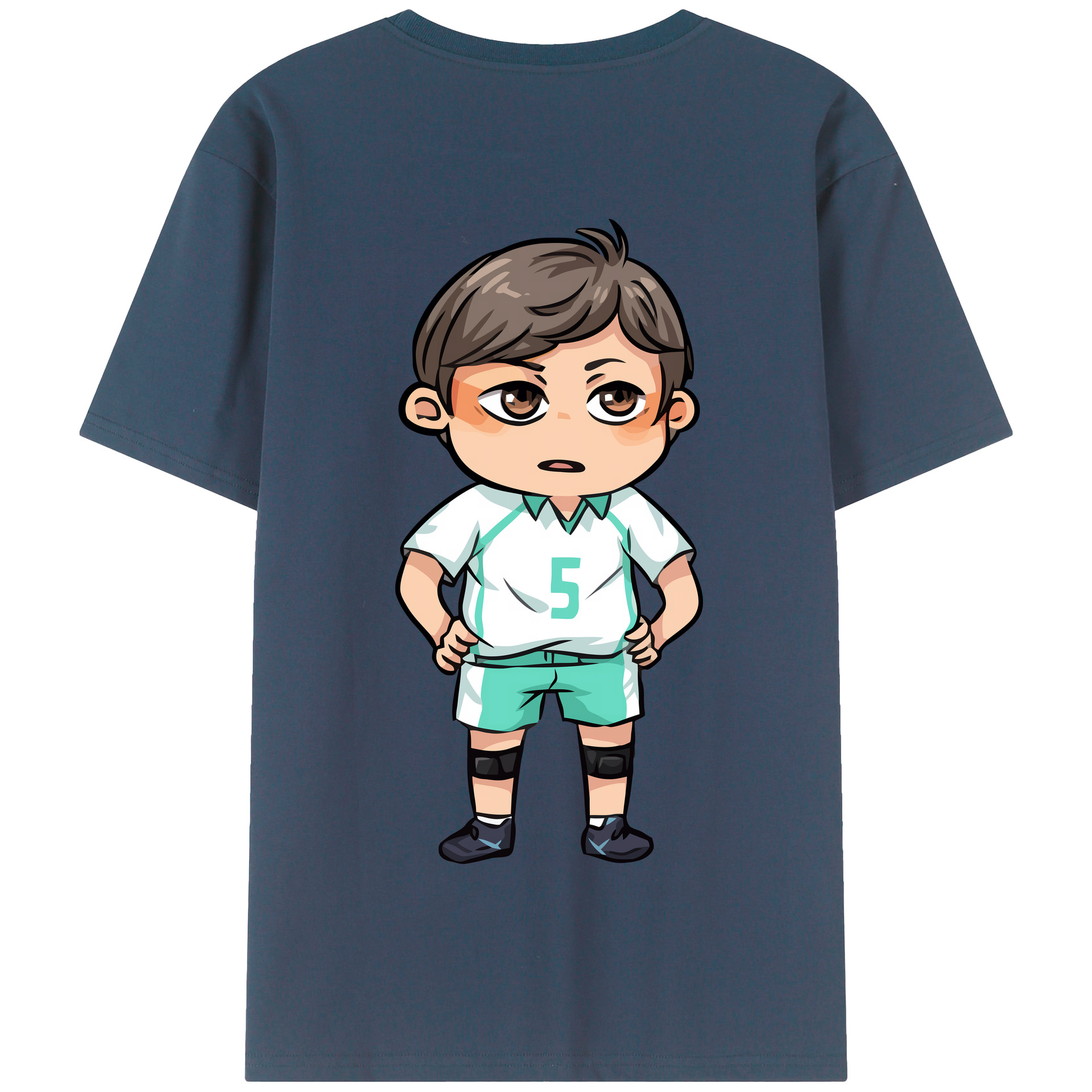 （画像用） ハイキュー!! Haikyu!! 綿100％半袖Tシャツ（背面プリント）