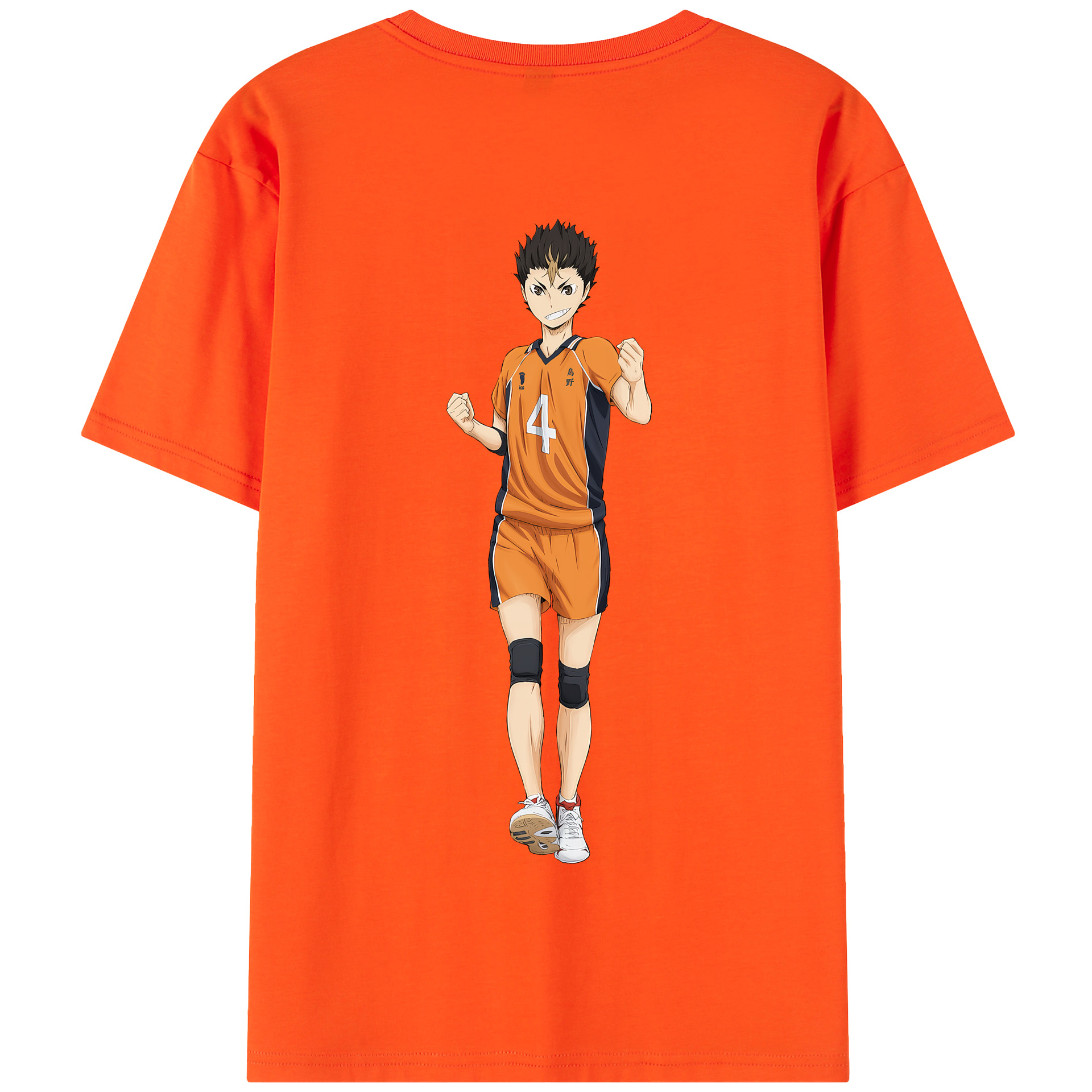 （画像用） ハイキュー!! Haikyu!! 綿100％半袖Tシャツ（背面プリント）