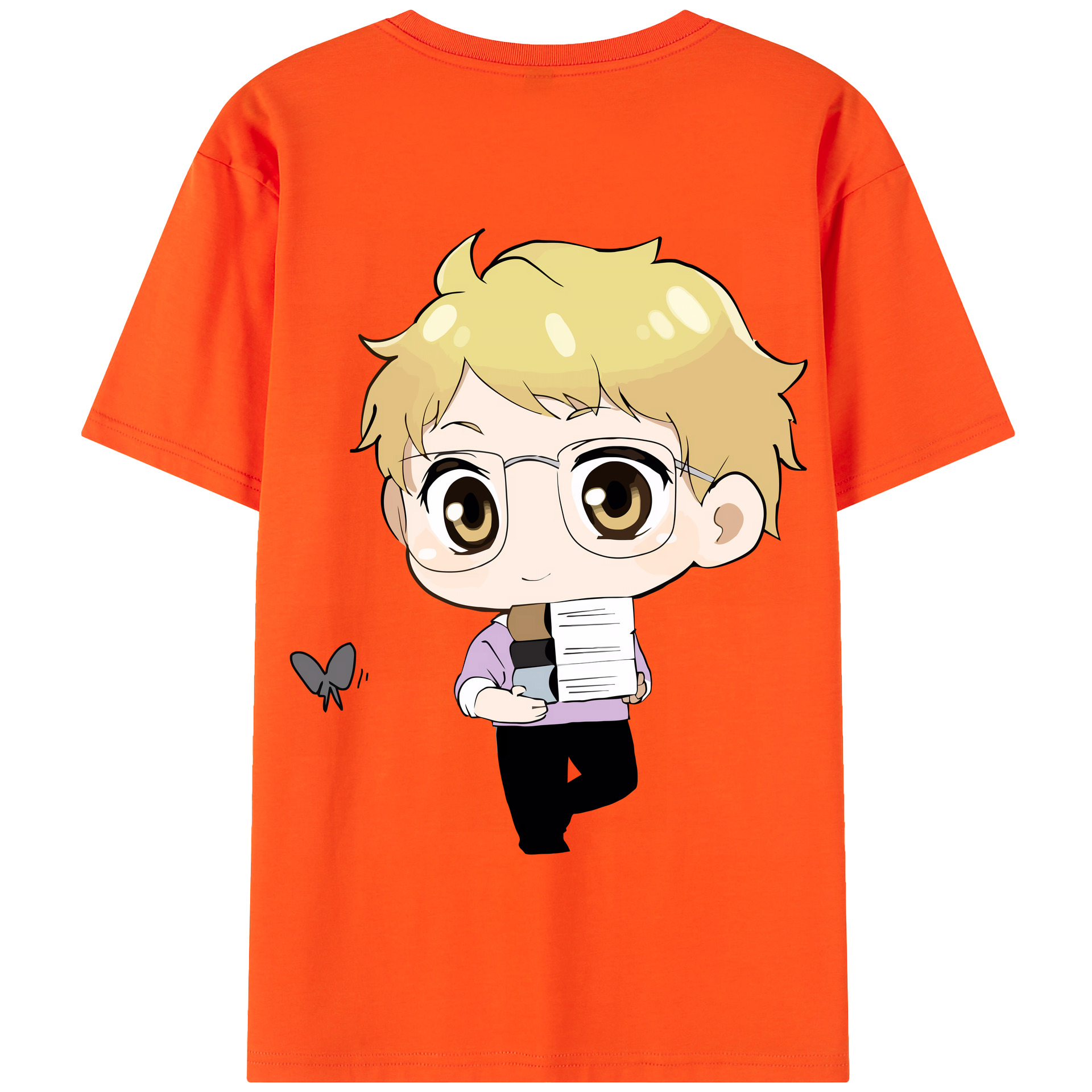 （画像用） ハイキュー!! Haikyu!! 綿100％半袖Tシャツ（背面プリント）