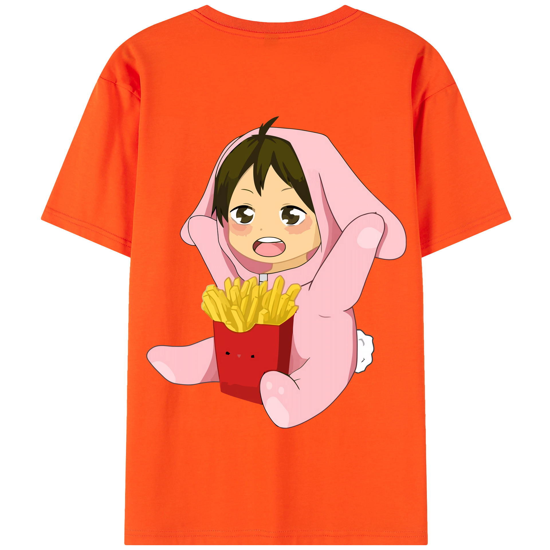 （画像用） ハイキュー!! Haikyu!! 綿100％半袖Tシャツ（背面プリント）