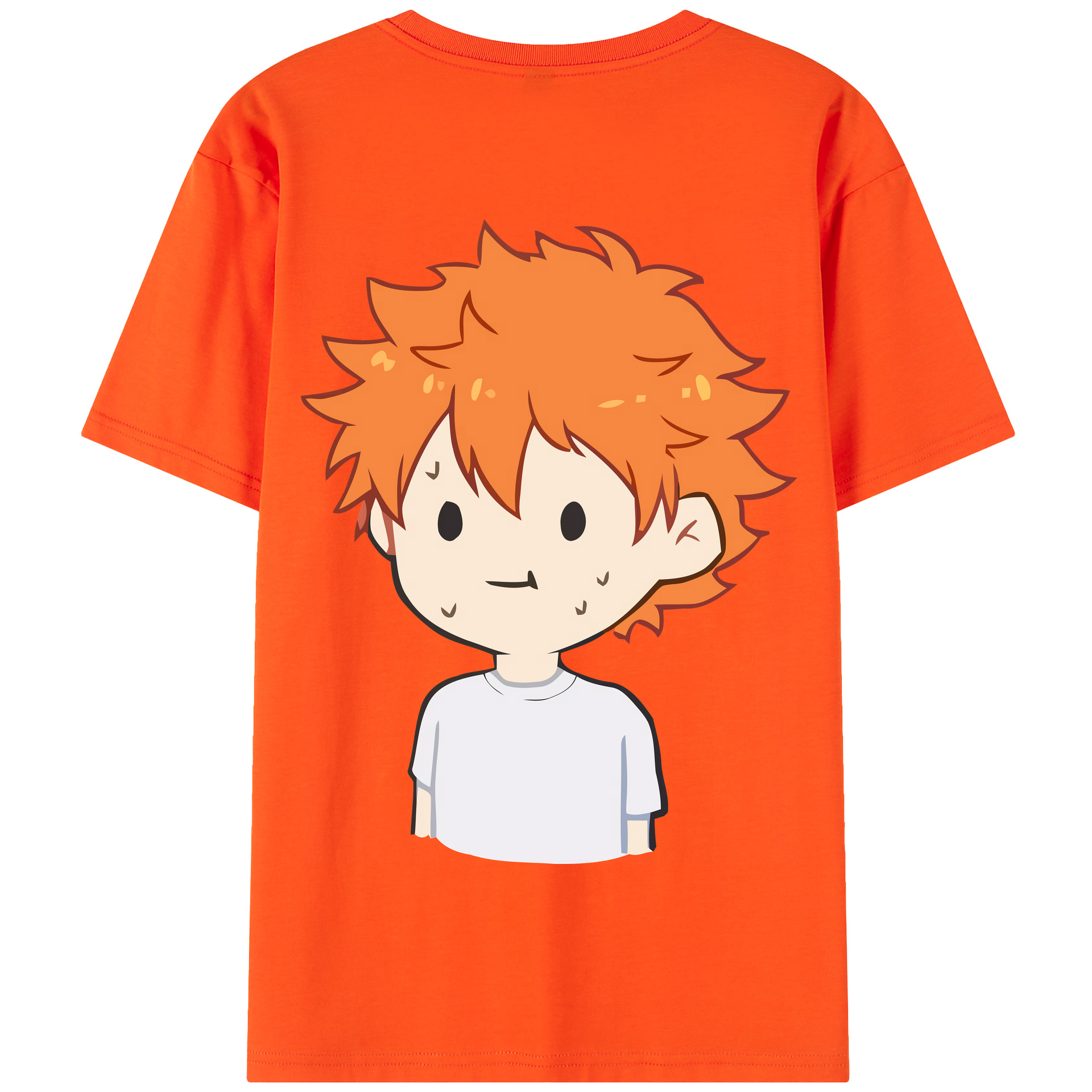 （画像用） ハイキュー!! Haikyu!! 綿100％半袖Tシャツ（背面プリント）