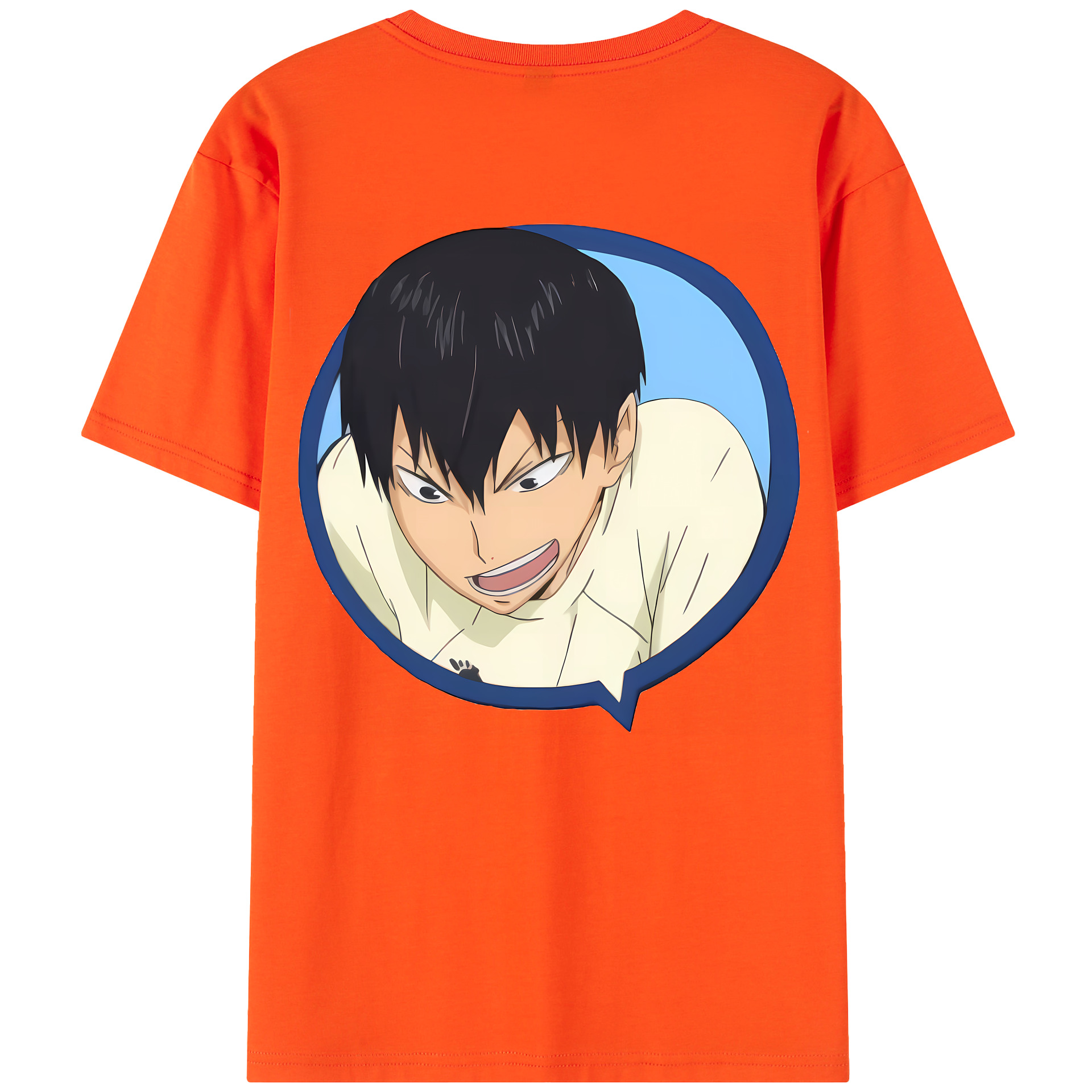 （画像用） ハイキュー!! Haikyu!! 綿100％半袖Tシャツ（背面プリント）
