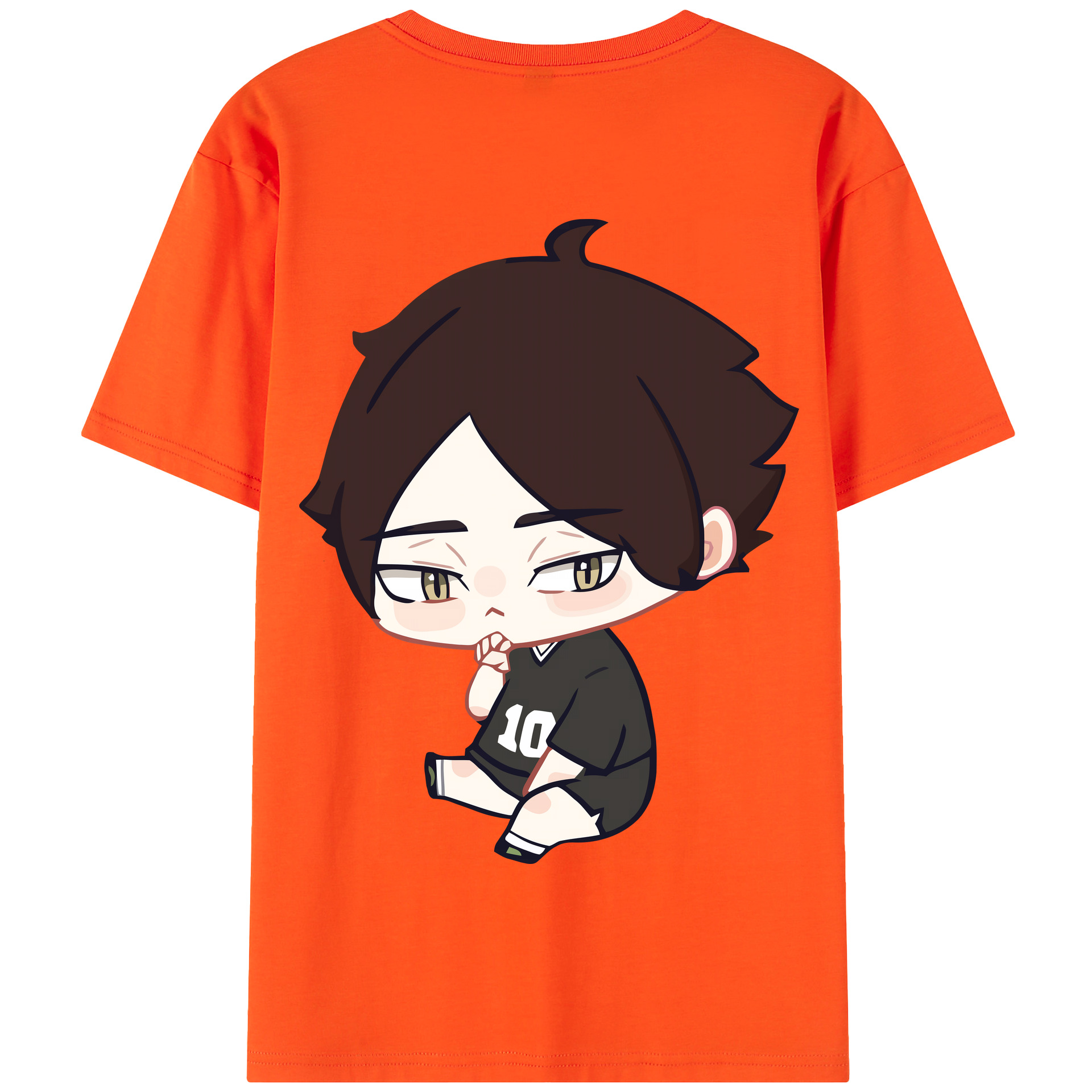 （画像用） ハイキュー!! Haikyu!! 綿100％半袖Tシャツ（背面プリント）
