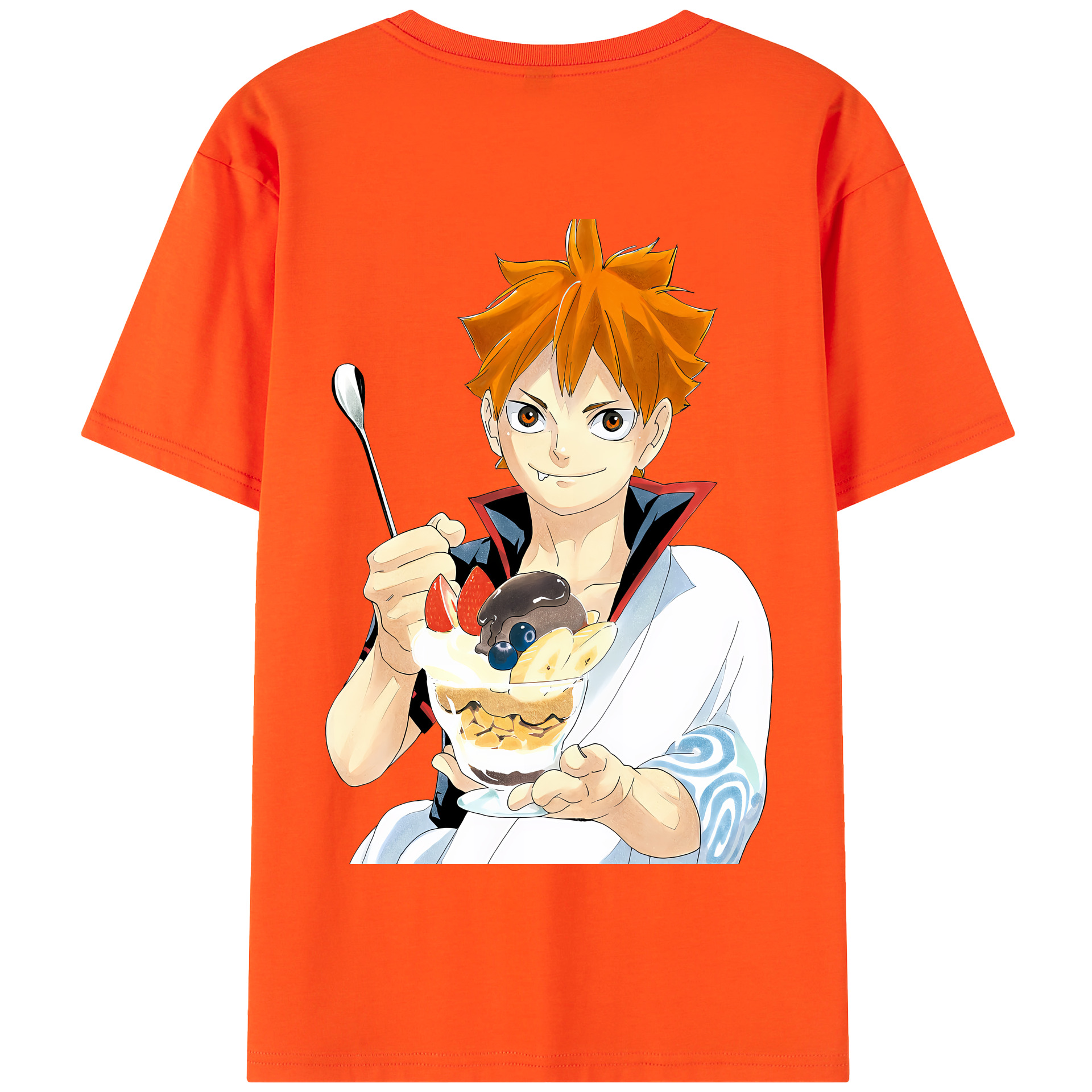 （画像用） ハイキュー!! Haikyu!! 綿100％半袖Tシャツ（背面プリント）