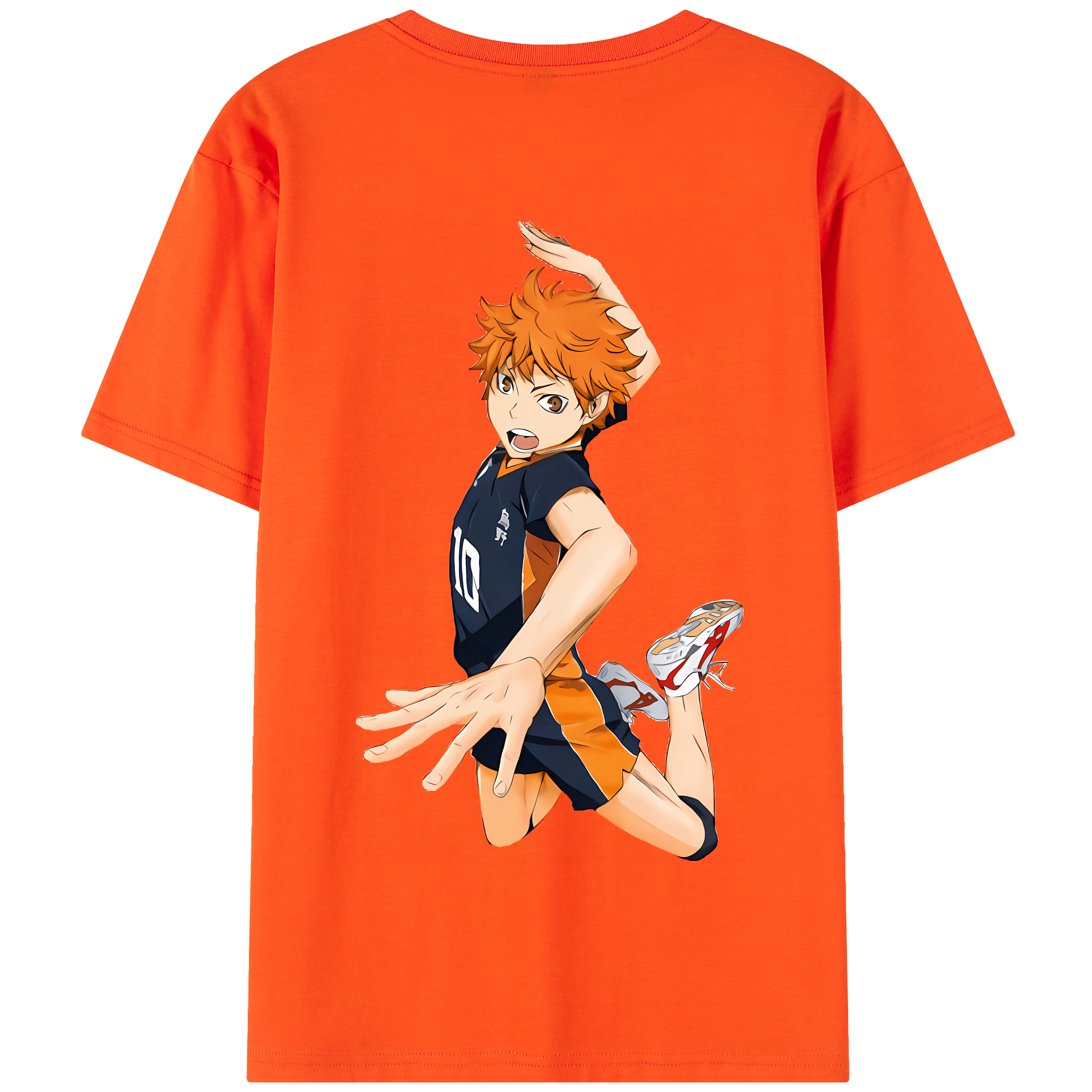 （画像用） ハイキュー!! Haikyu!! 綿100％半袖Tシャツ（背面プリント）