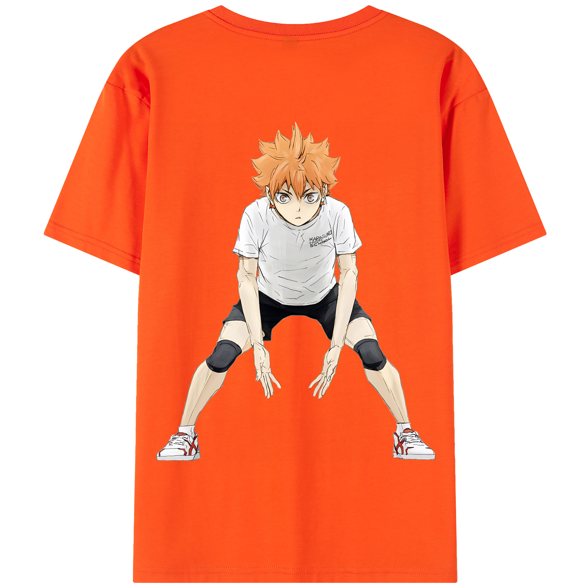 （画像用） ハイキュー!! Haikyu!! 綿100％半袖Tシャツ（背面プリント）