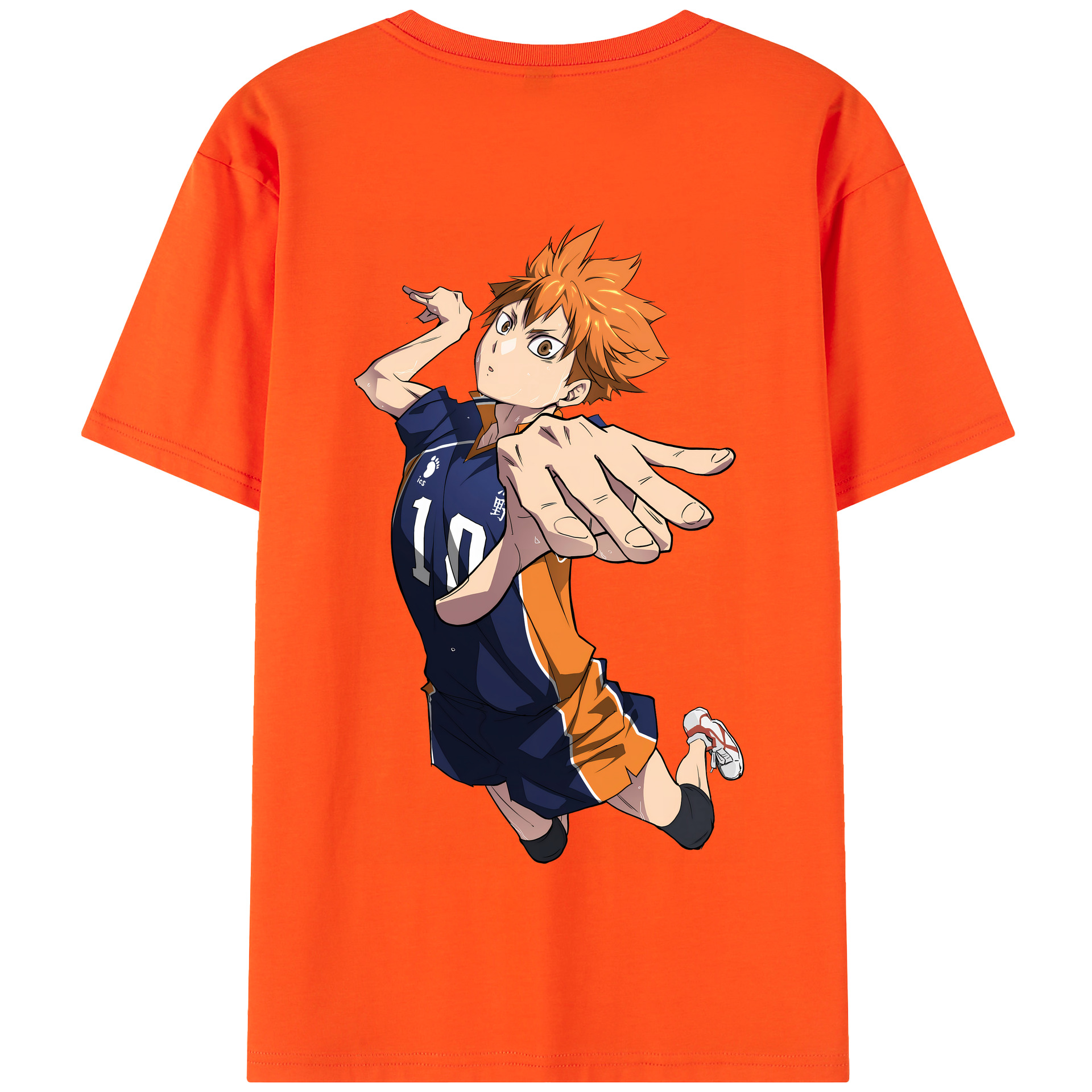 （画像用） ハイキュー!! Haikyu!! 綿100％半袖Tシャツ（背面プリント）