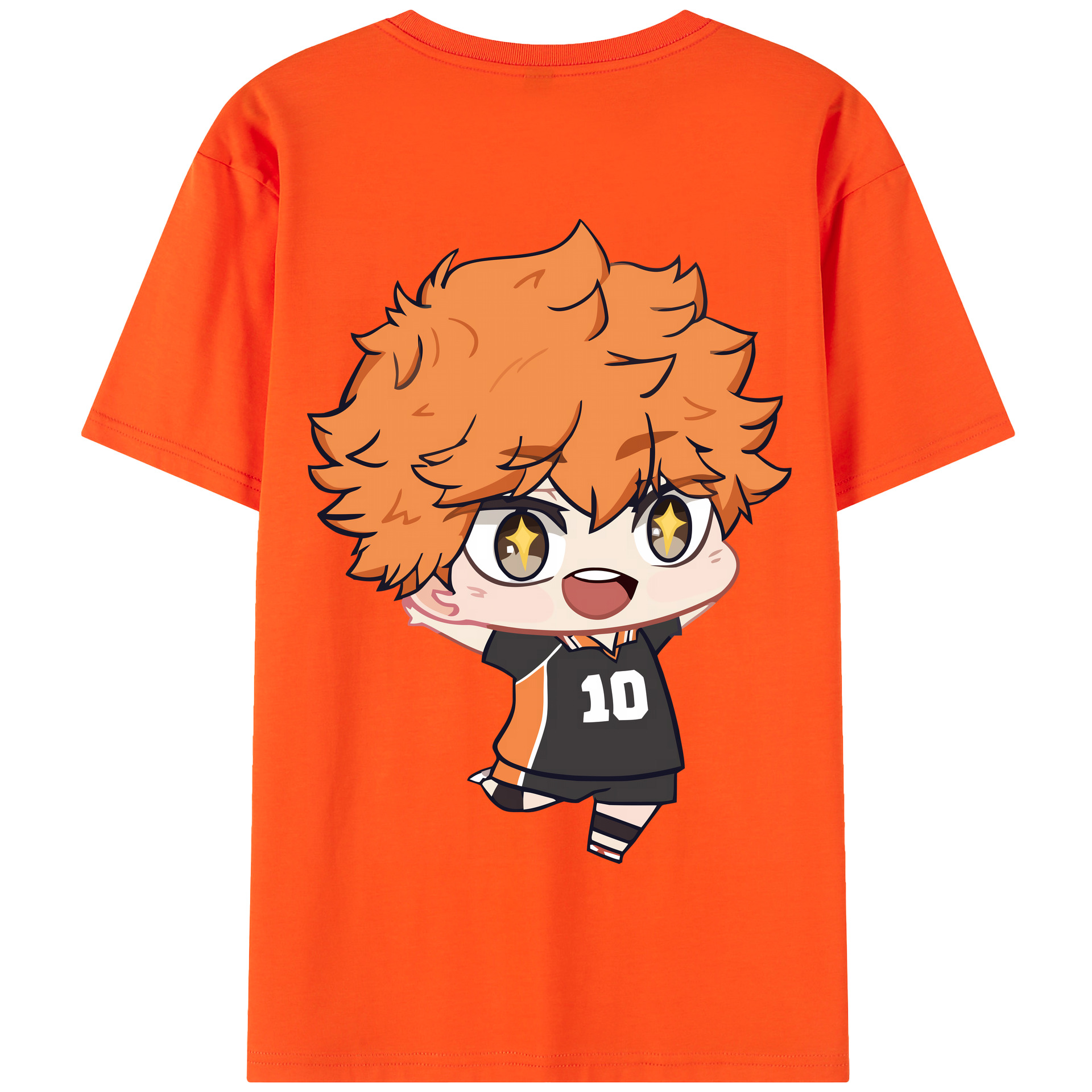 （画像用） ハイキュー!! Haikyu!! 綿100％半袖Tシャツ（背面プリント）