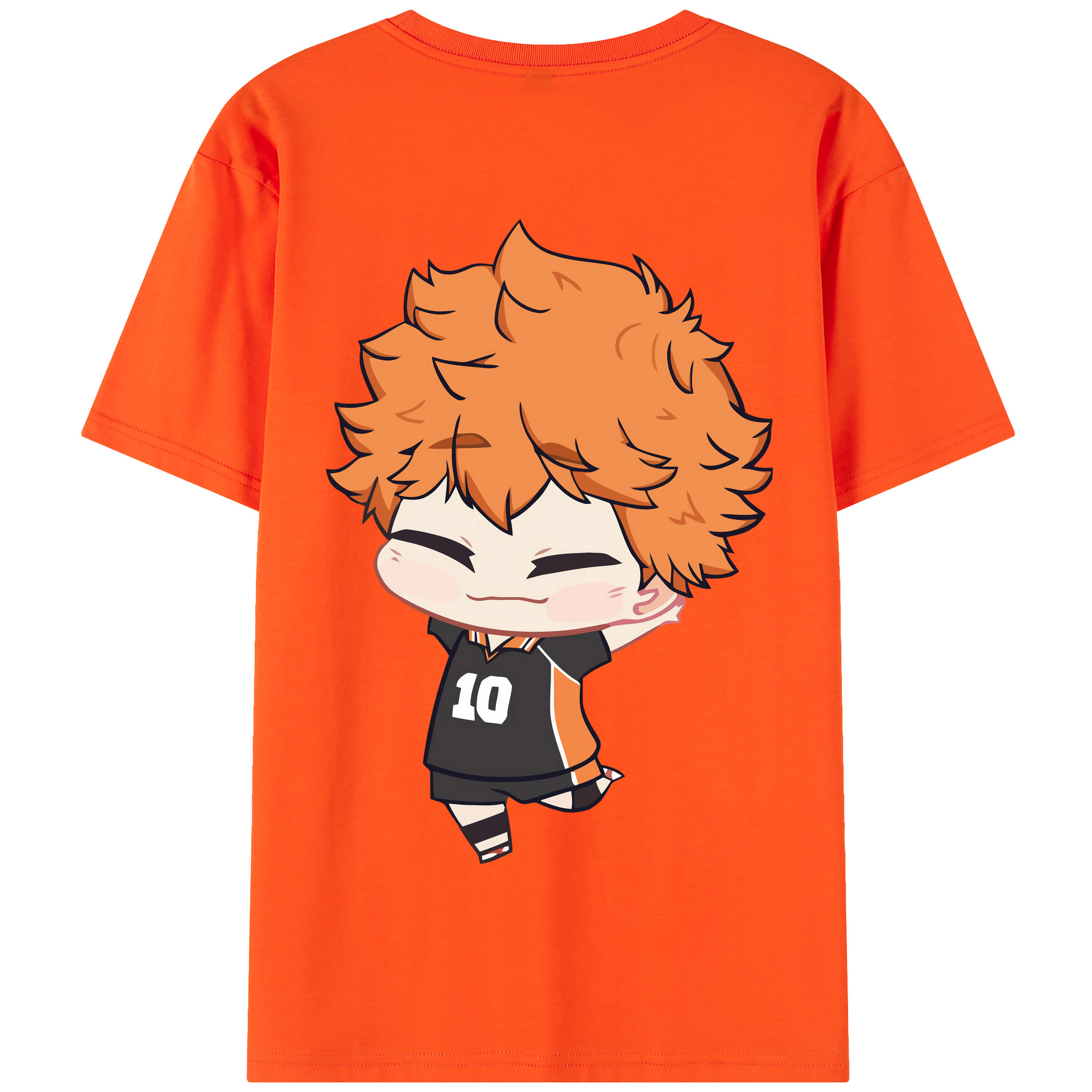 （画像用） ハイキュー!! Haikyu!! 綿100％半袖Tシャツ（背面プリント）