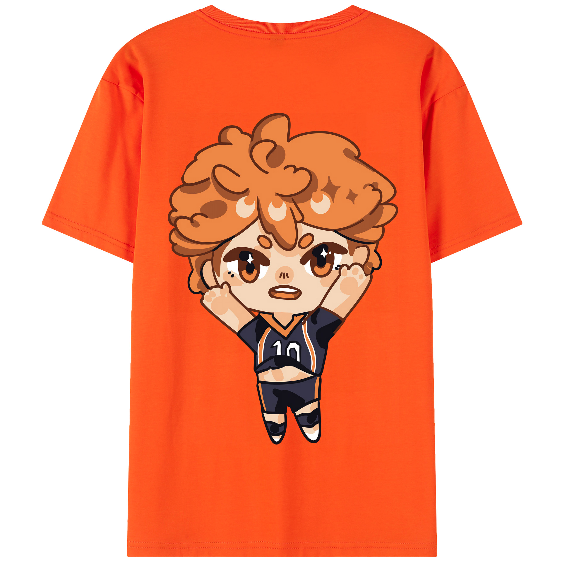 （画像用） ハイキュー!! Haikyu!! 綿100％半袖Tシャツ（背面プリント）