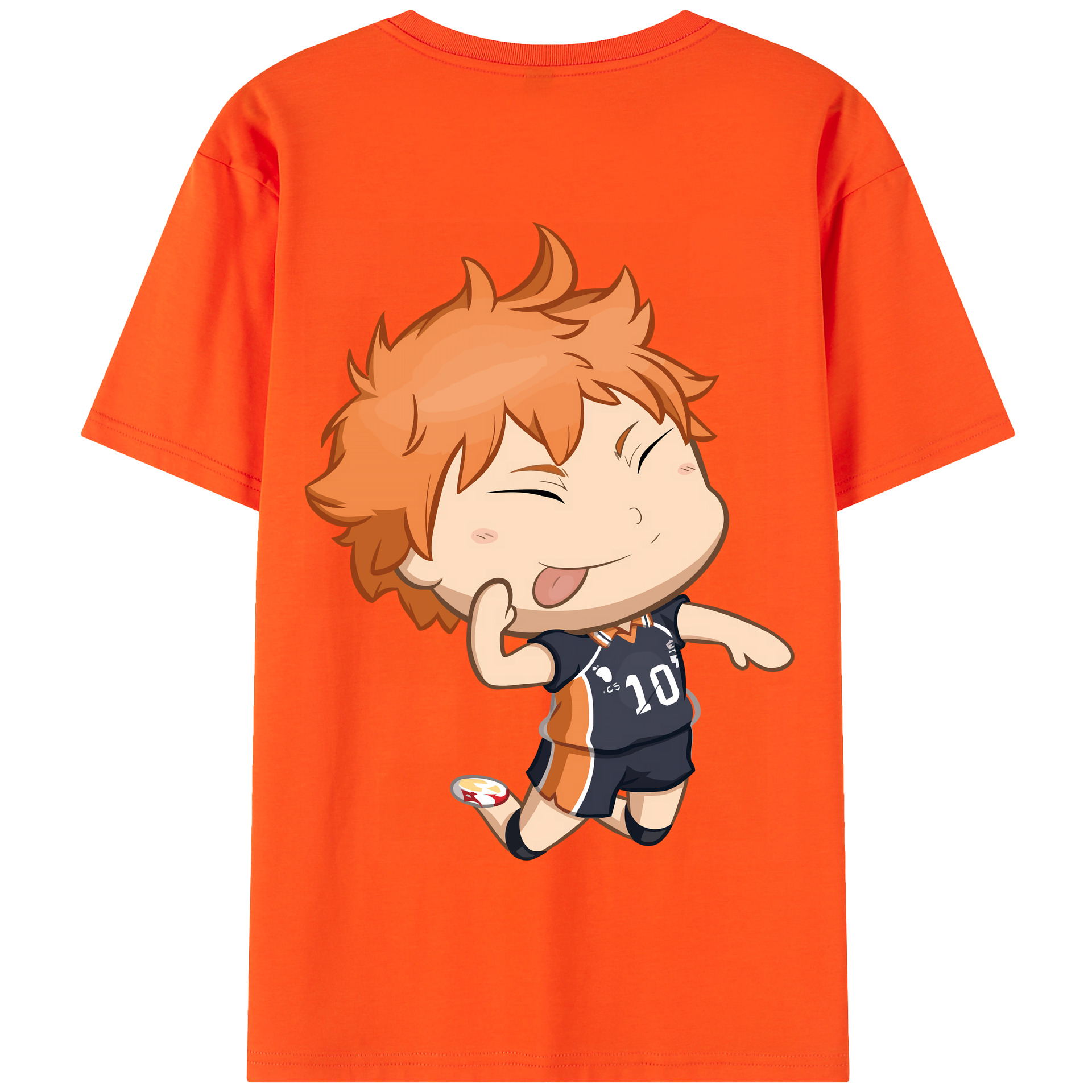 （画像用） ハイキュー!! Haikyu!! 綿100％半袖Tシャツ（背面プリント）