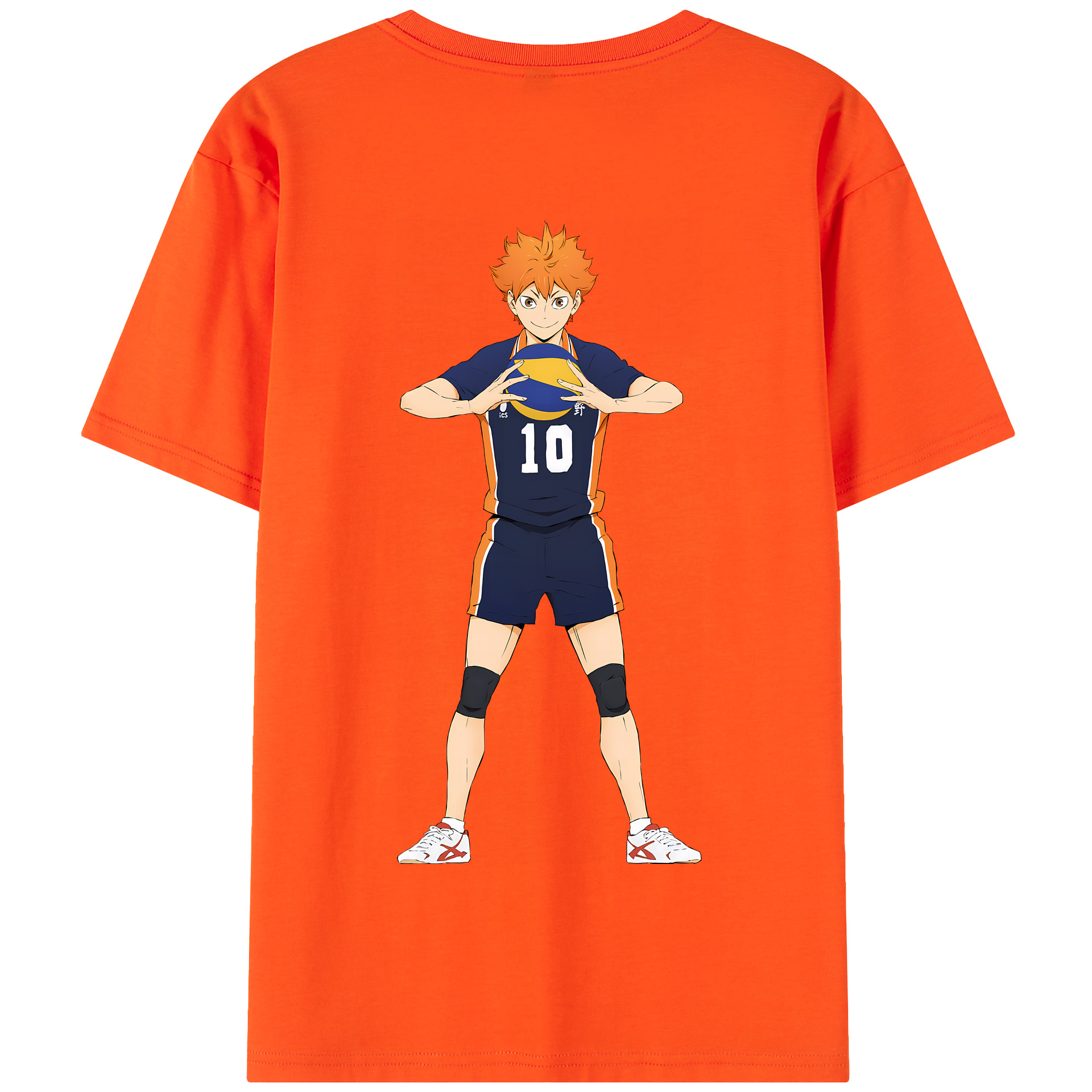 （画像用） ハイキュー!! Haikyu!! 綿100％半袖Tシャツ（背面プリント）