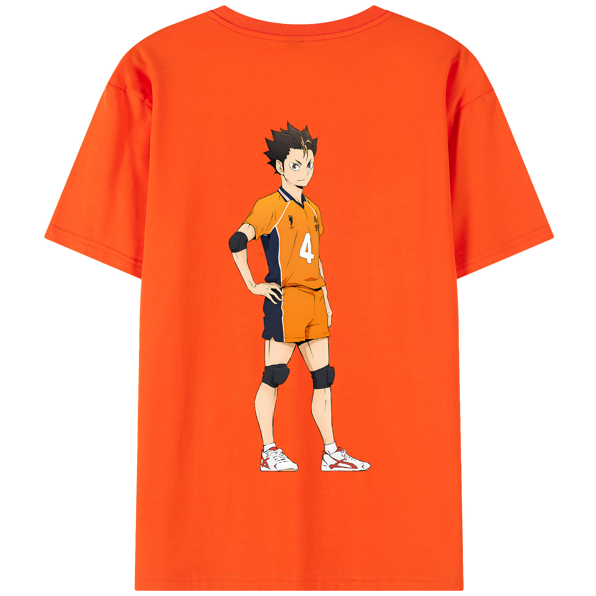 （画像用） ハイキュー!! Haikyu!! 綿100％半袖Tシャツ（背面プリント）