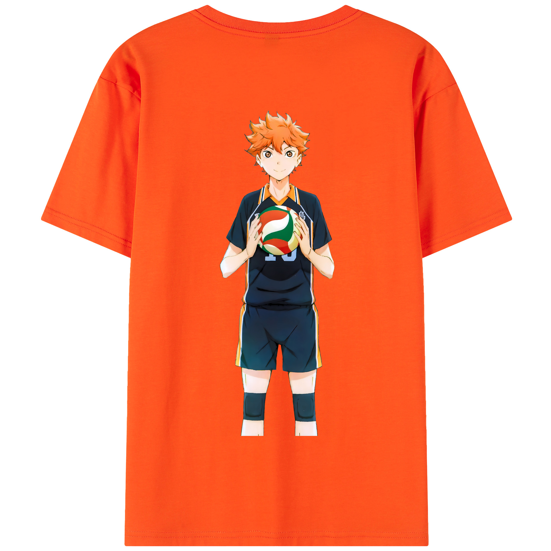 （画像用） ハイキュー!! Haikyu!! 綿100％半袖Tシャツ（背面プリント）
