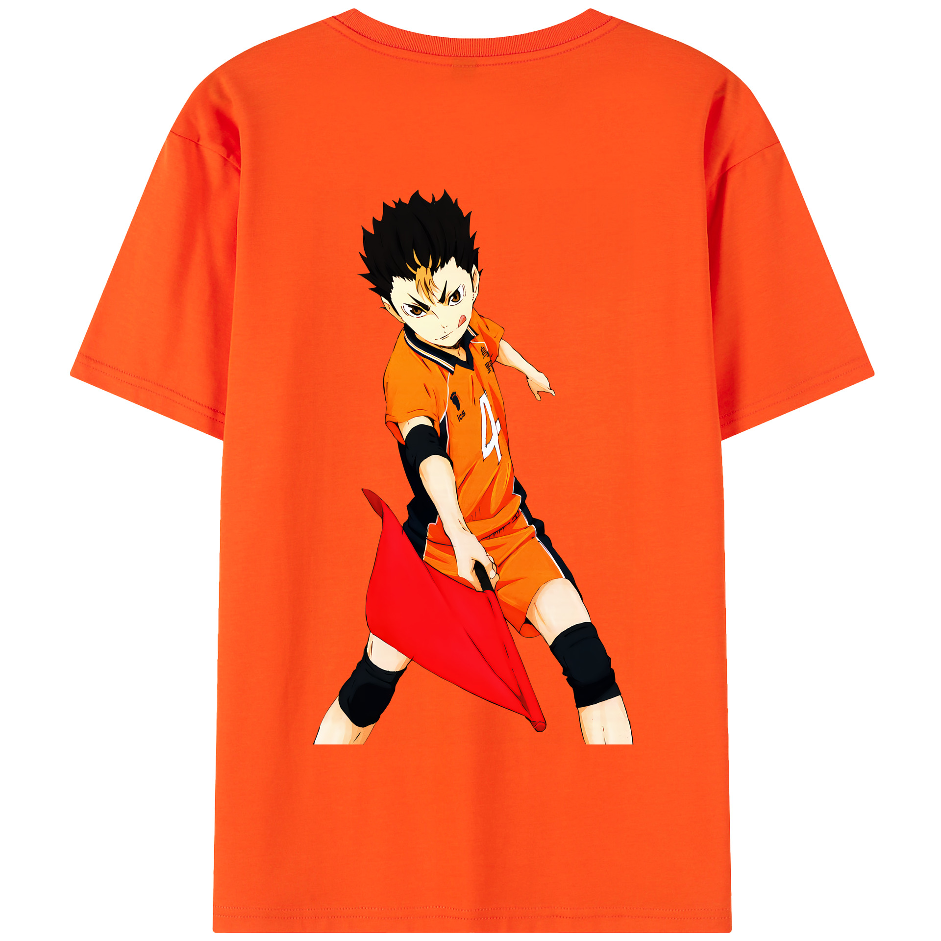 （画像用） ハイキュー!! Haikyu!! 綿100％半袖Tシャツ（背面プリント）