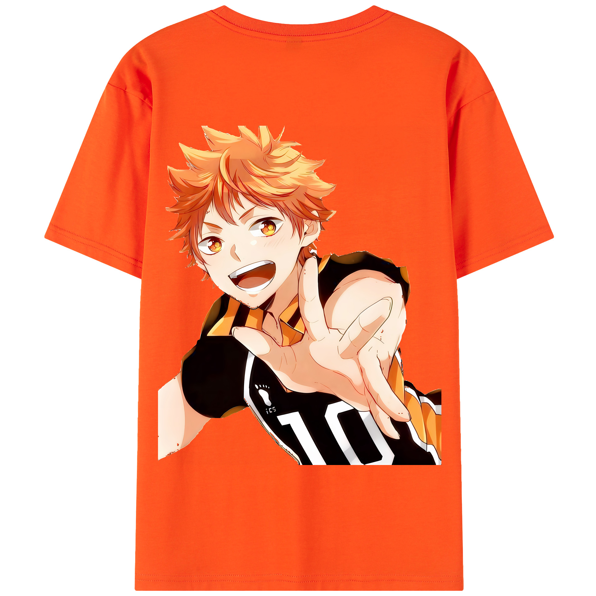 （画像用） ハイキュー!! Haikyu!! 綿100％半袖Tシャツ（背面プリント）