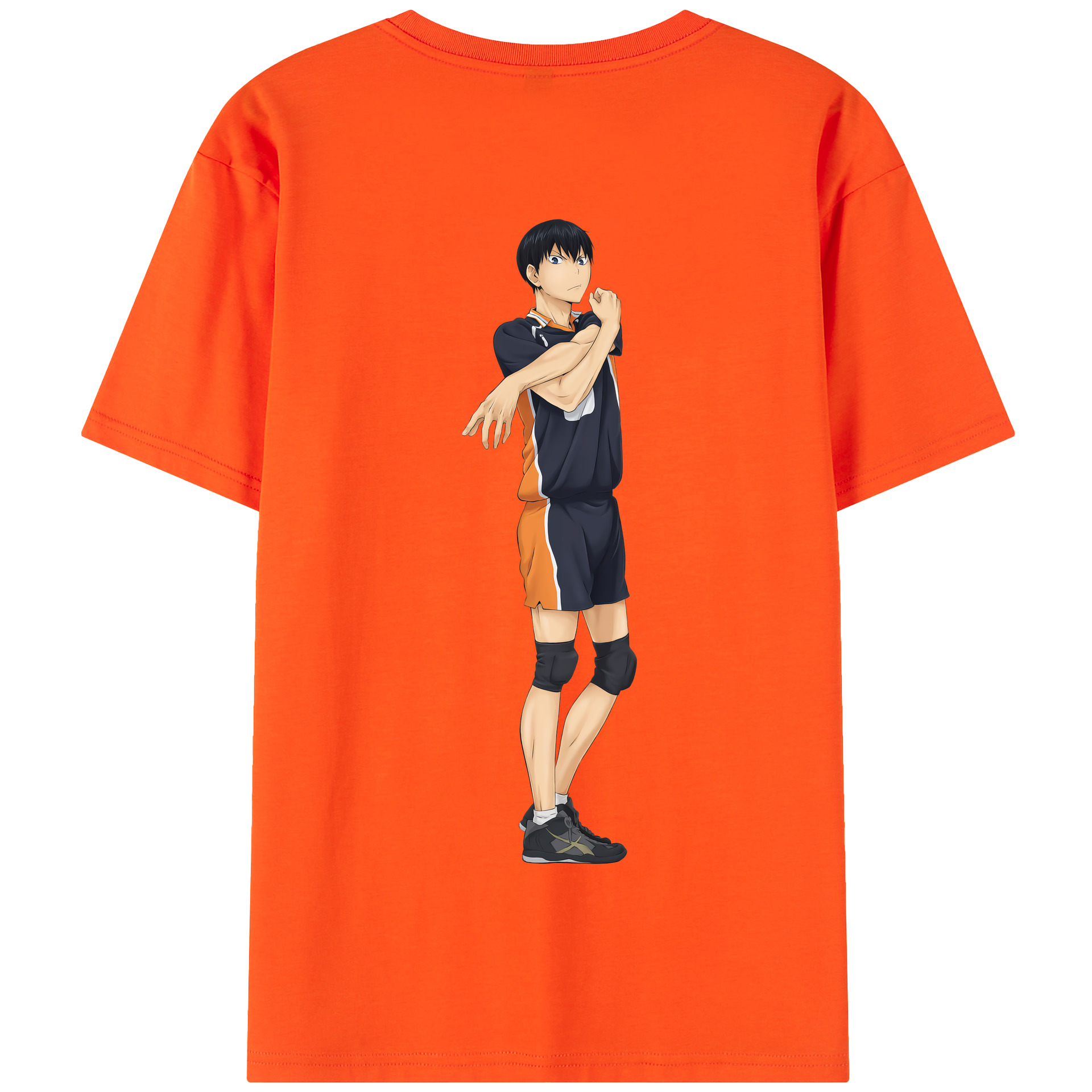 （画像用） ハイキュー!! Haikyu!! 綿100％半袖Tシャツ（背面プリント）