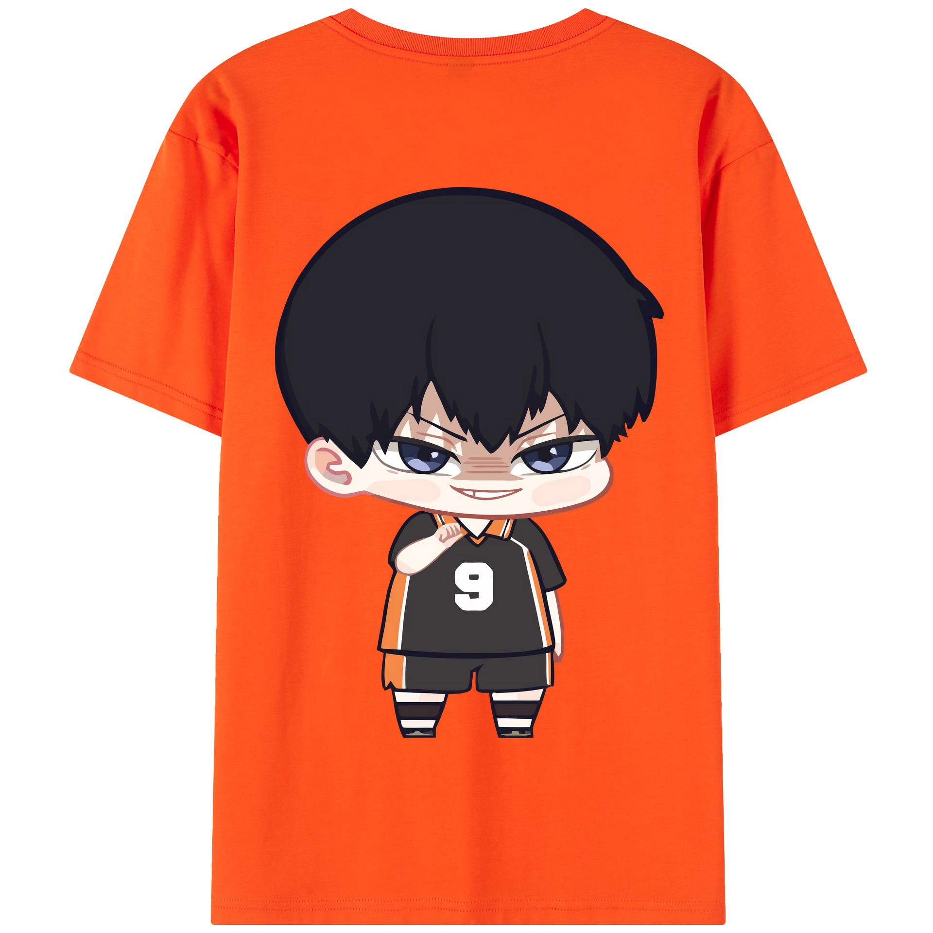 （画像用） ハイキュー!! Haikyu!! 綿100％半袖Tシャツ（背面プリント）