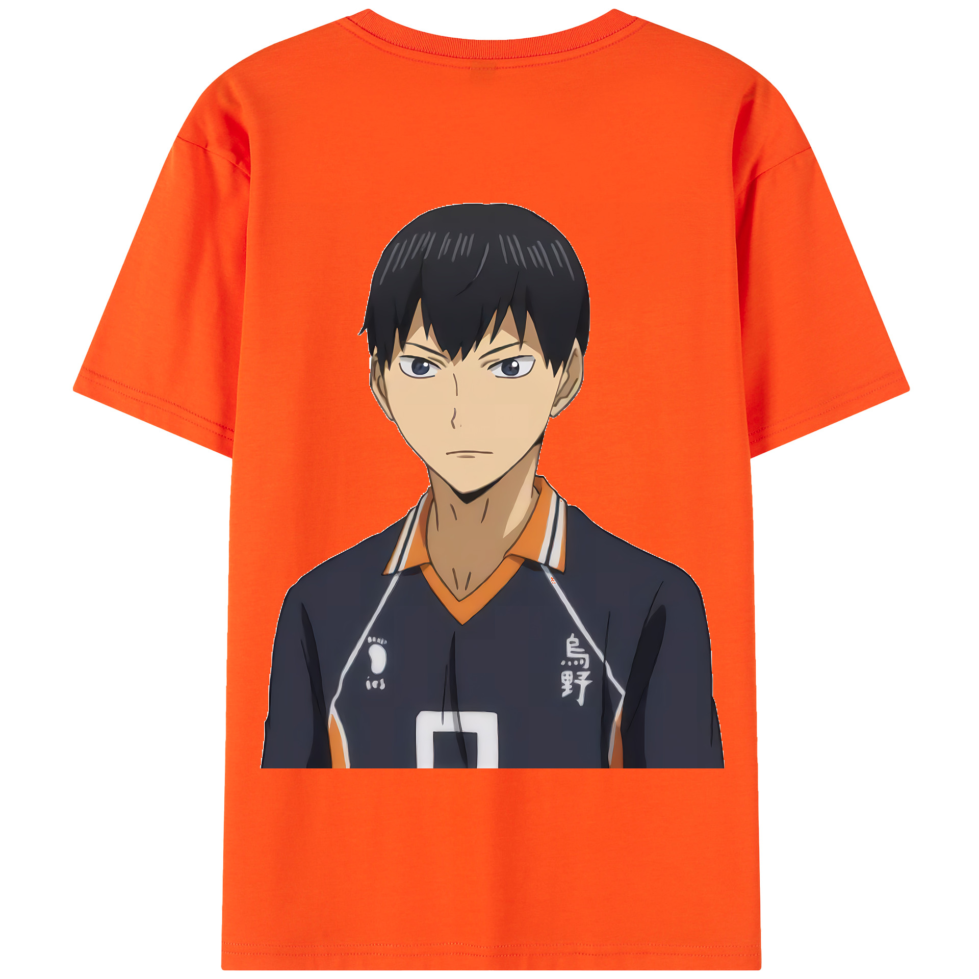 （画像用） ハイキュー!! Haikyu!! 綿100％半袖Tシャツ（背面プリント）