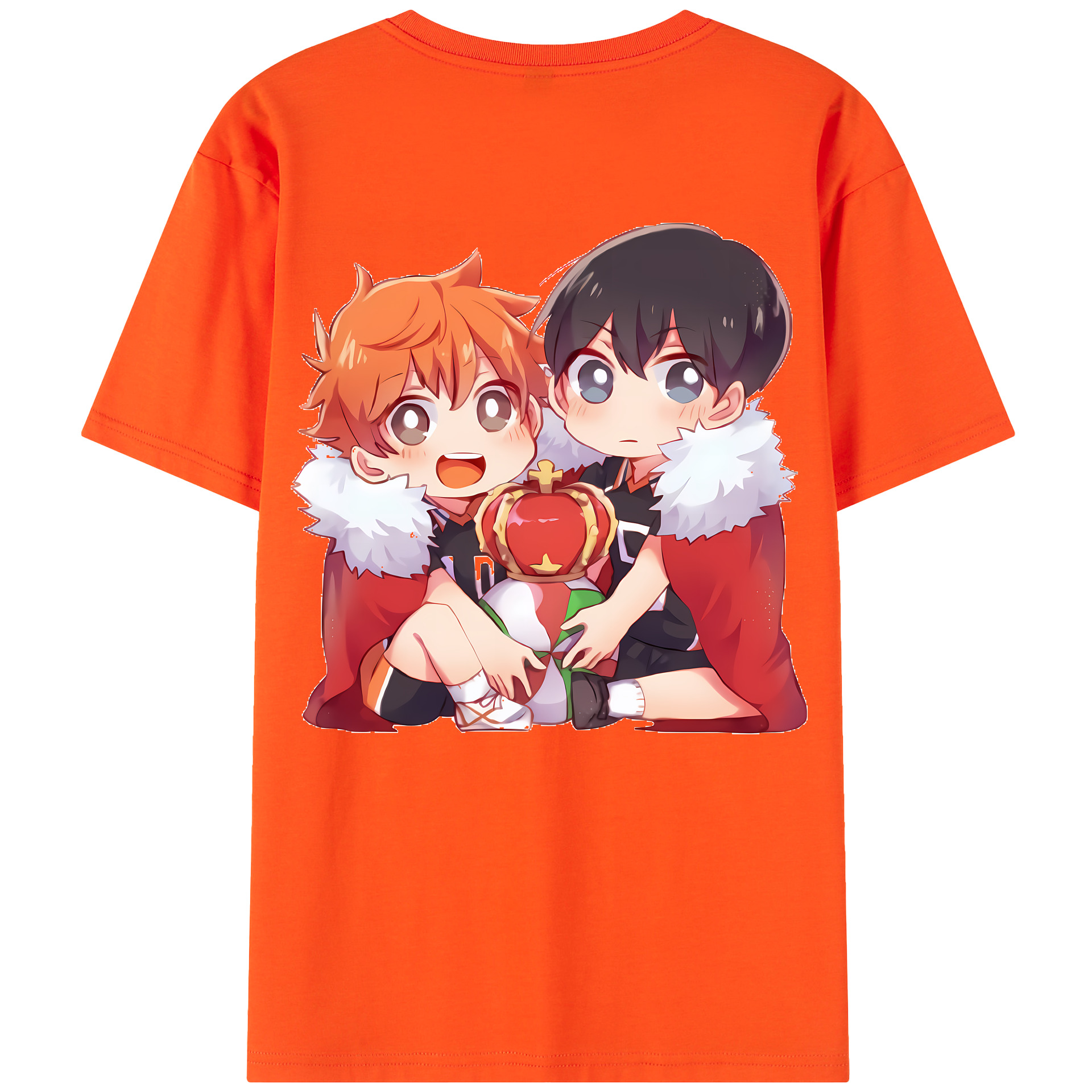 （画像用） ハイキュー!! Haikyu!! 綿100％半袖Tシャツ（背面プリント）