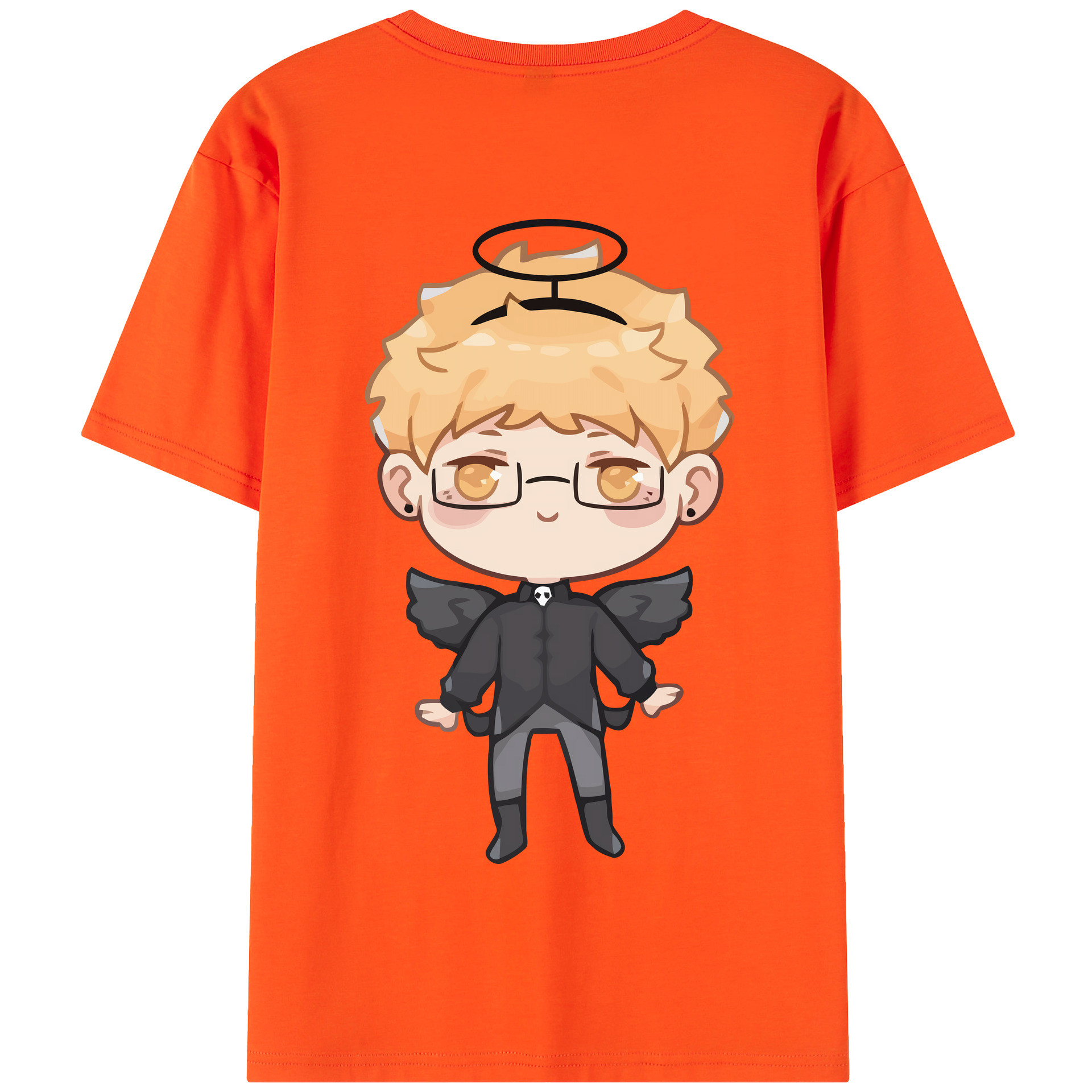 （画像用） ハイキュー!! Haikyu!! 綿100％半袖Tシャツ（背面プリント）