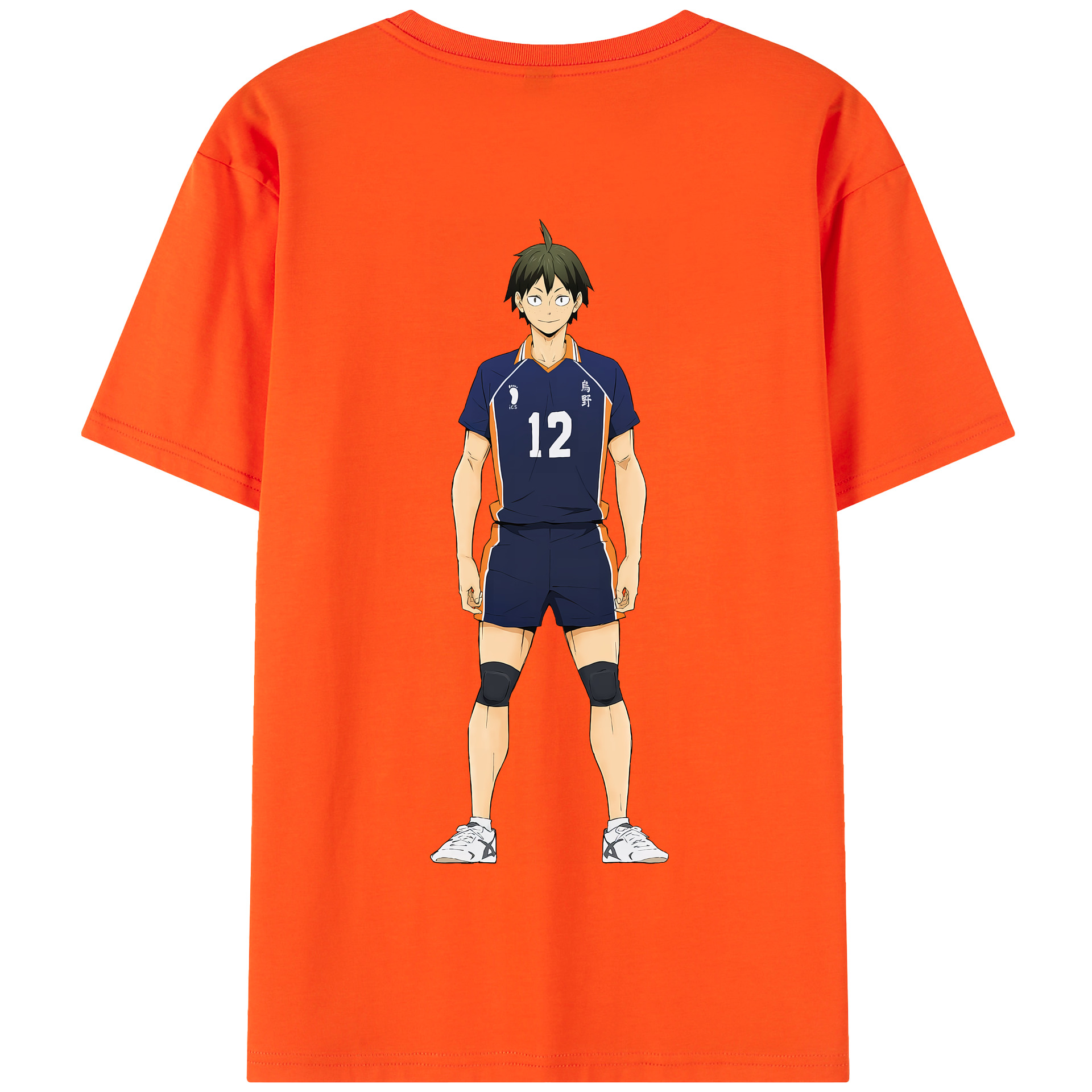 （画像用） ハイキュー!! Haikyu!! 綿100％半袖Tシャツ（背面プリント）