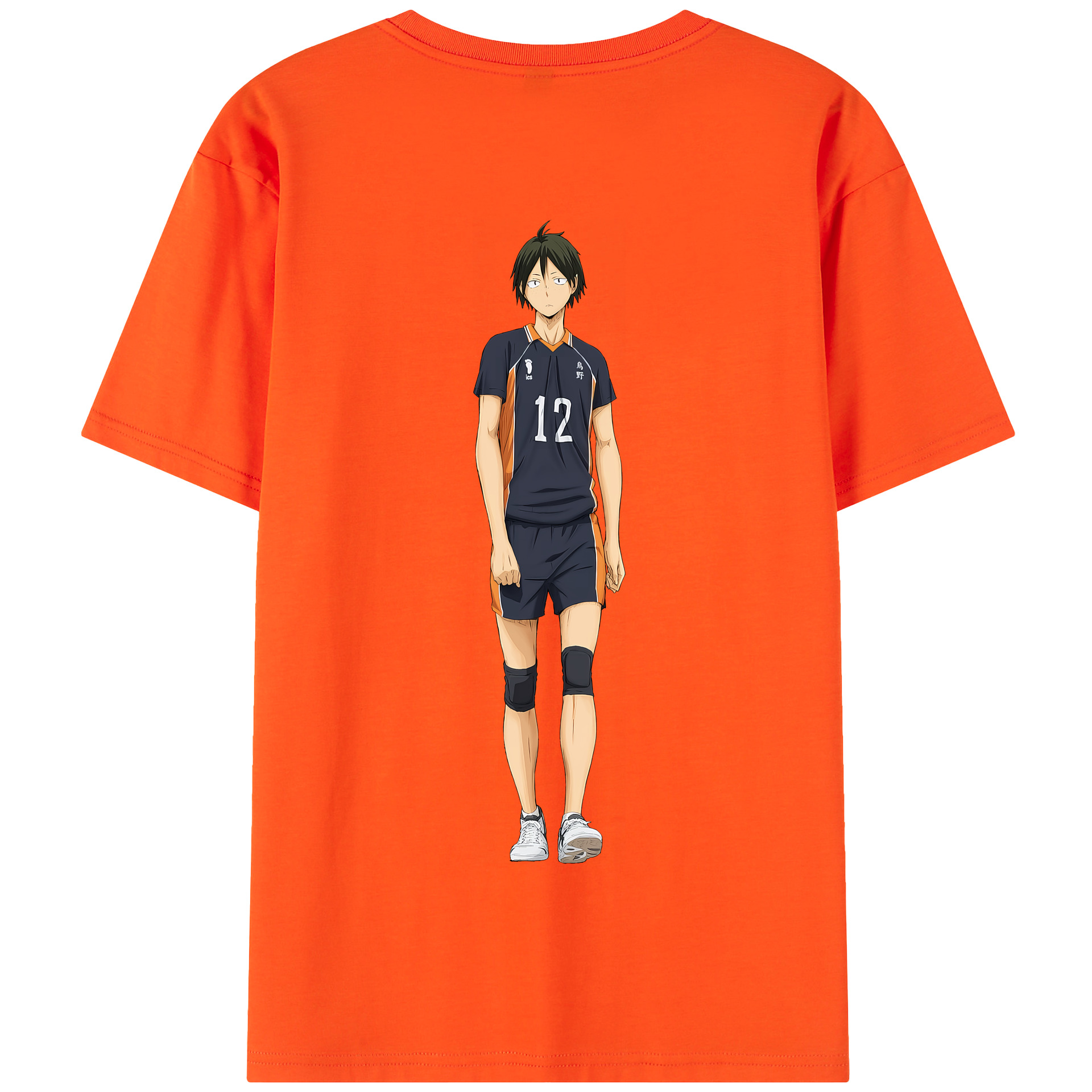 （画像用） ハイキュー!! Haikyu!! 綿100％半袖Tシャツ（背面プリント）