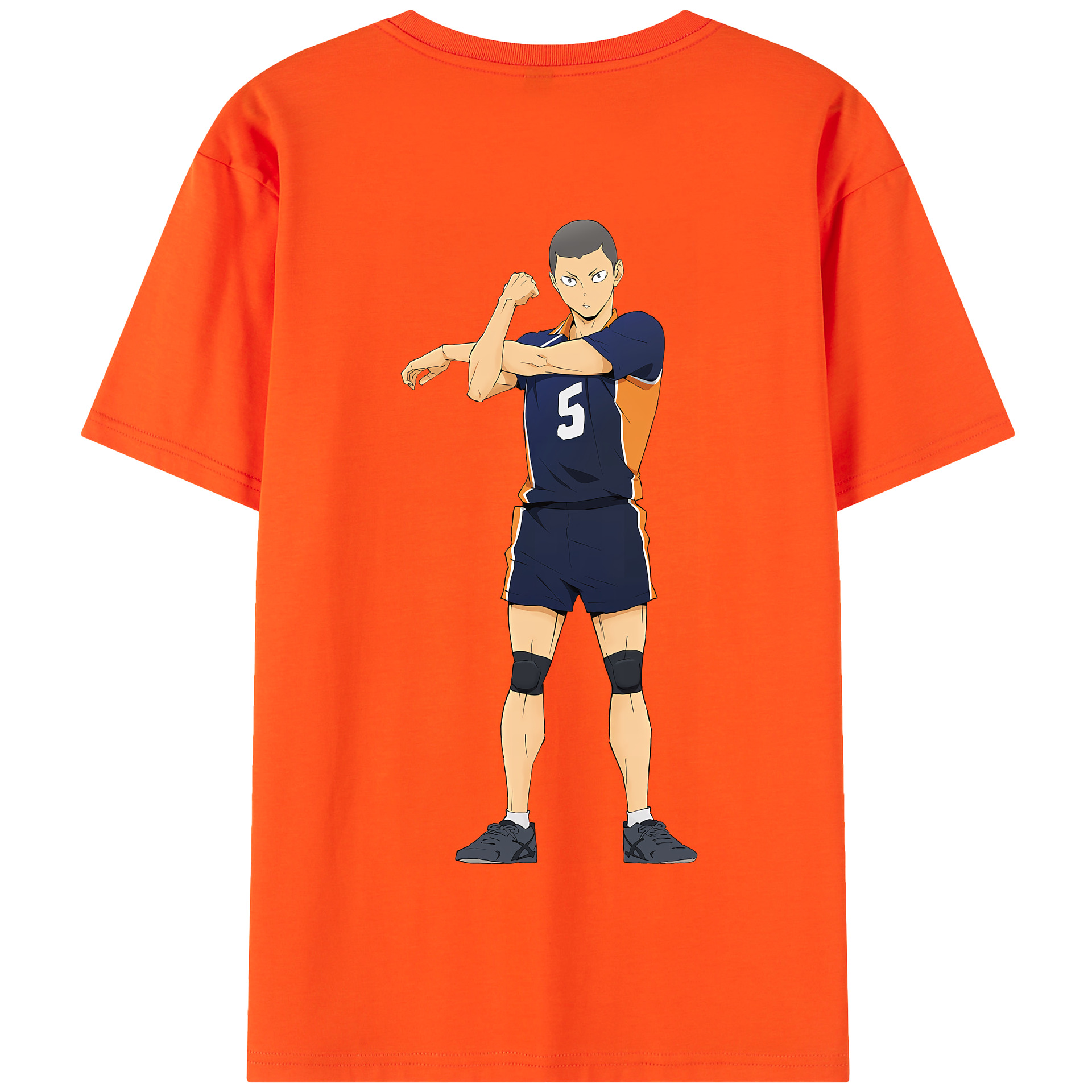（画像用） ハイキュー!! Haikyu!! 綿100％半袖Tシャツ（背面プリント）