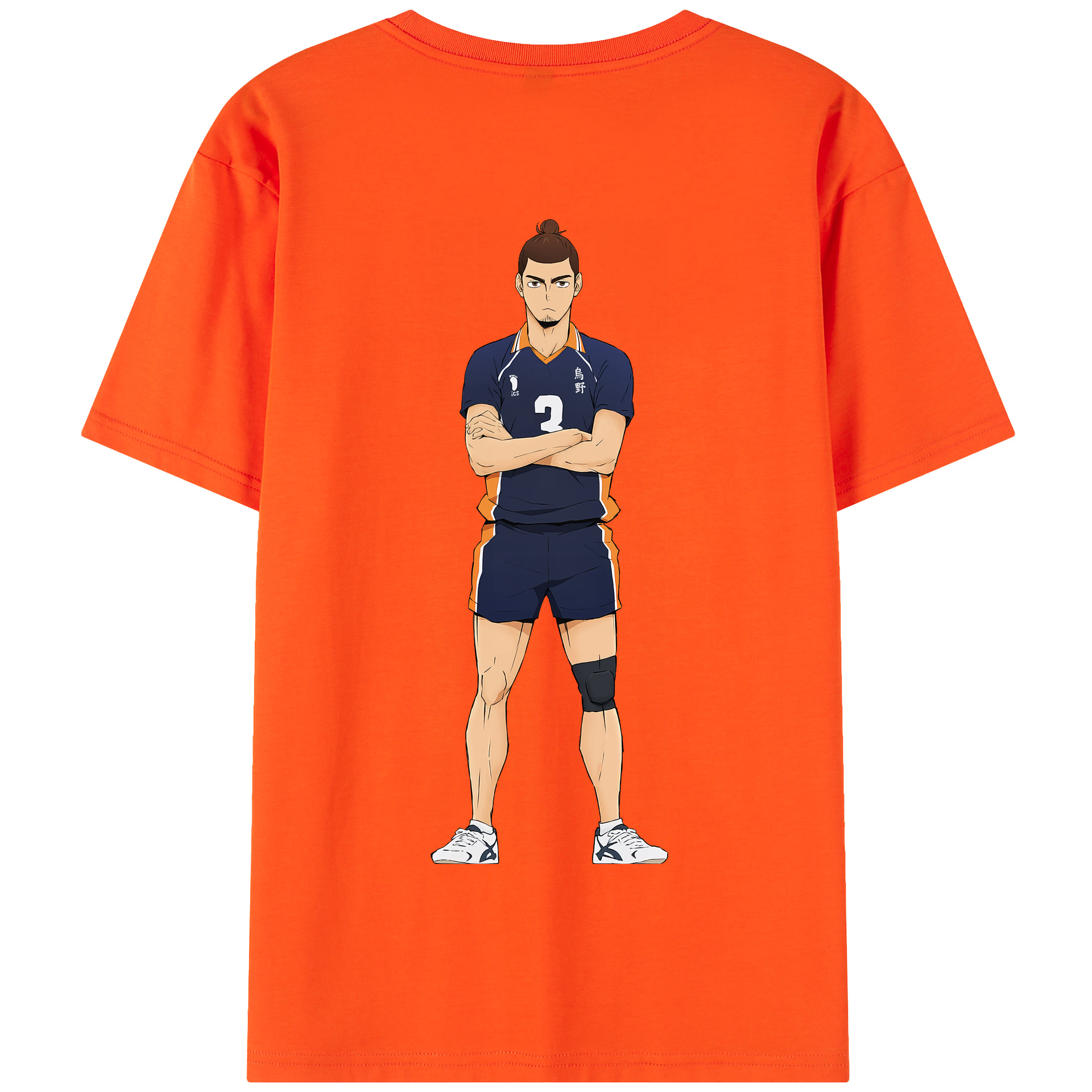 （画像用） ハイキュー!! Haikyu!! 綿100％半袖Tシャツ（背面プリント）