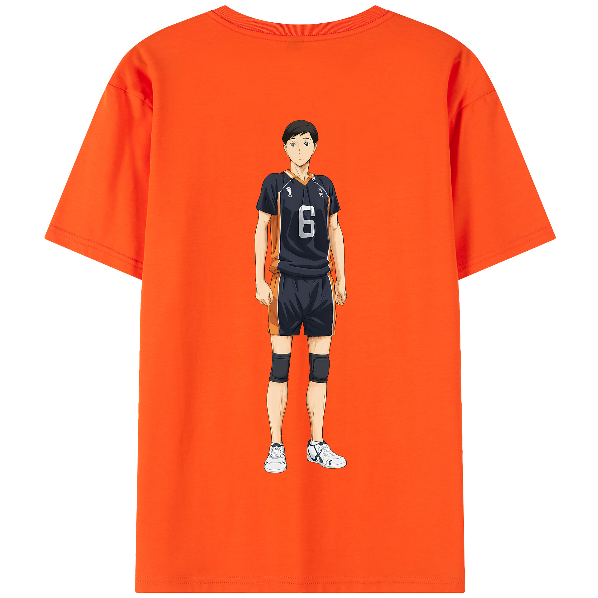 （画像用） ハイキュー!! Haikyu!! 綿100％半袖Tシャツ（背面プリント）