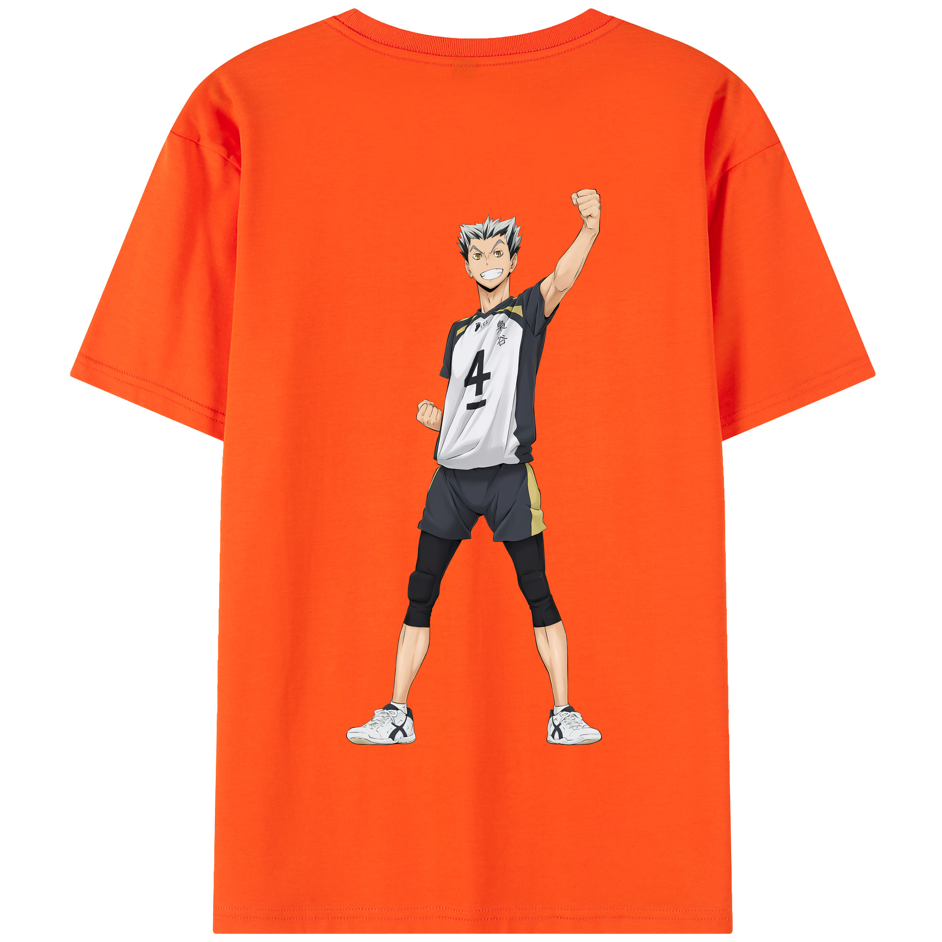（画像用） ハイキュー!! Haikyu!! 綿100％半袖Tシャツ（背面プリント）
